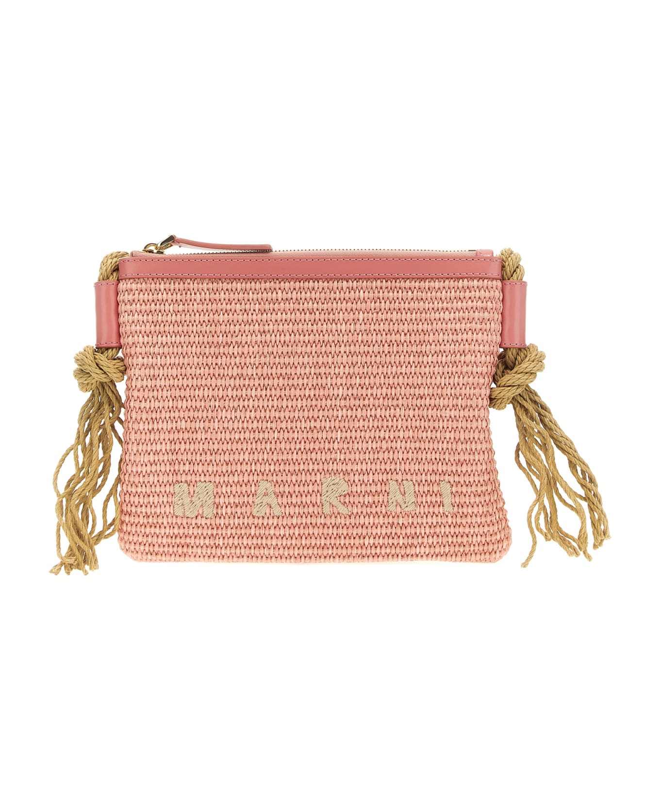 Marni 'marcel Summer Bag' Crossbody Bag - Pink