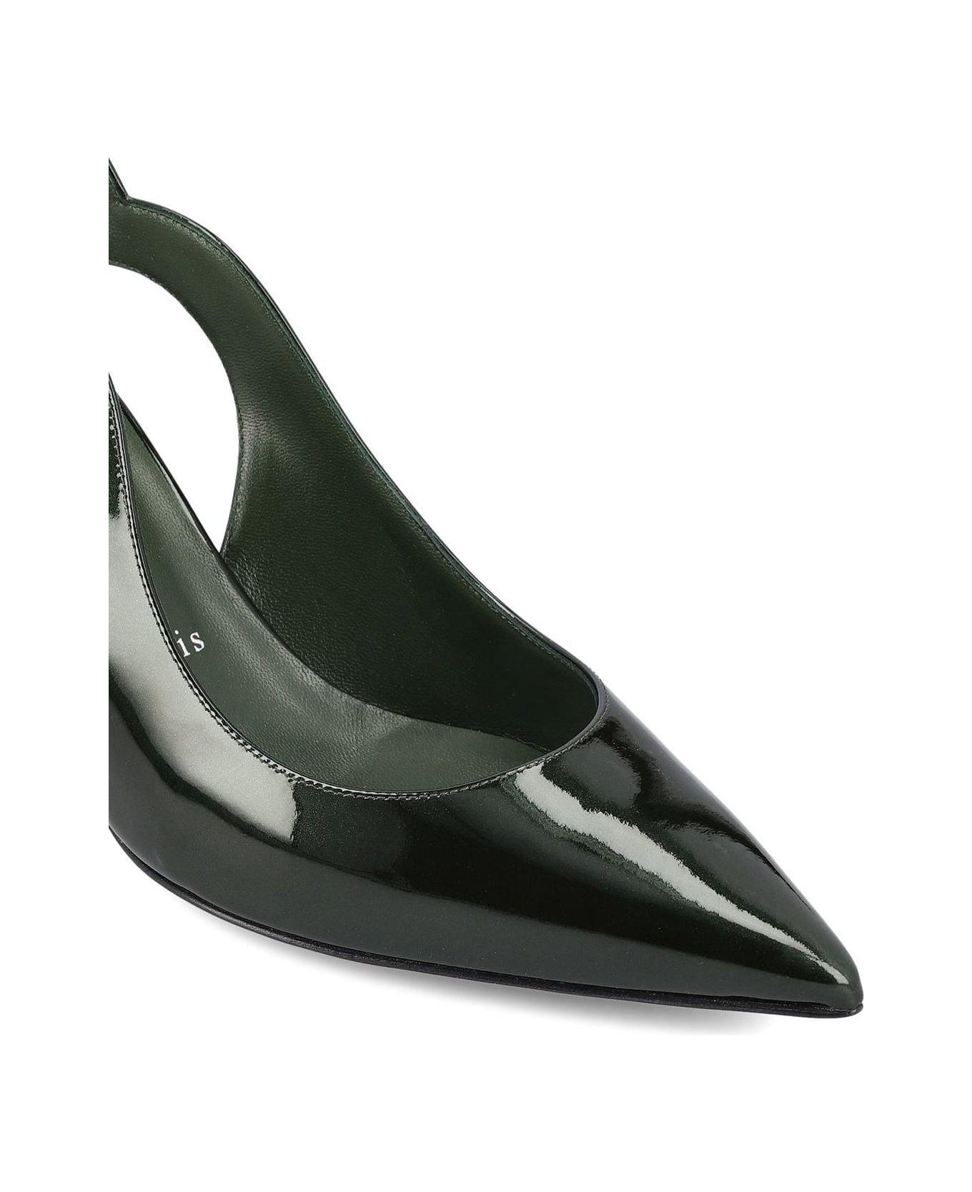 Christian Louboutin Pointed-toe Pumps - Green