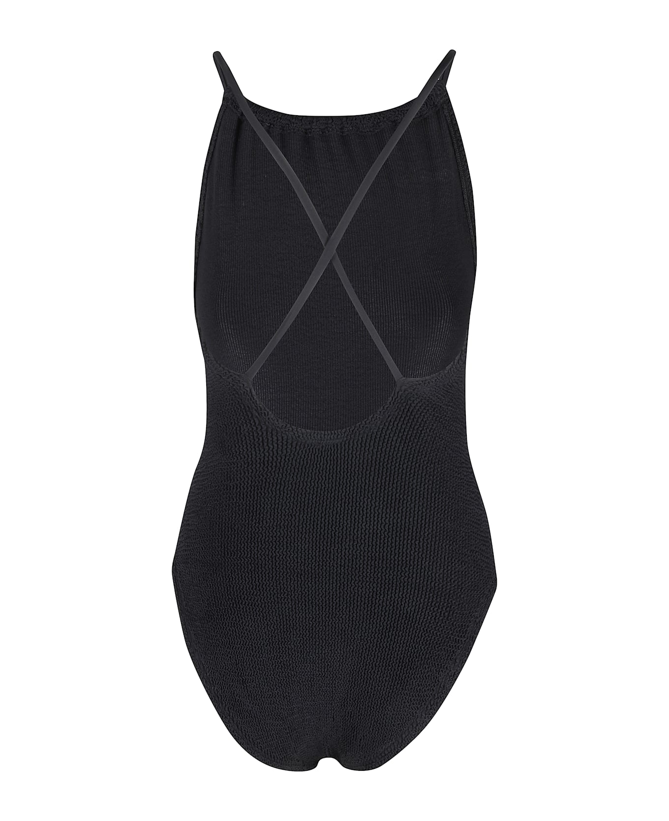 Hunza G Crinkle Intero - Black