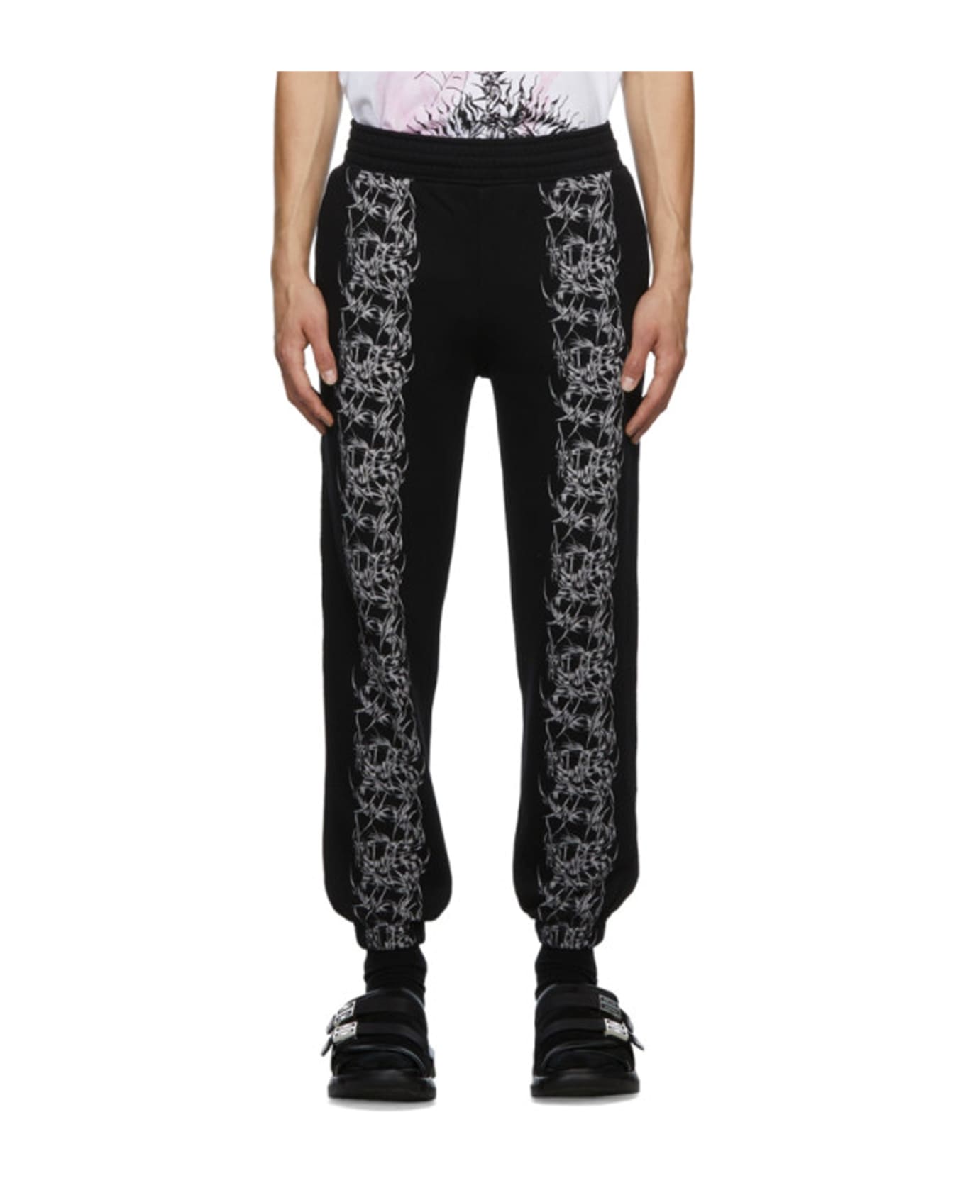 Givenchy Cotton Printed Pants - Black