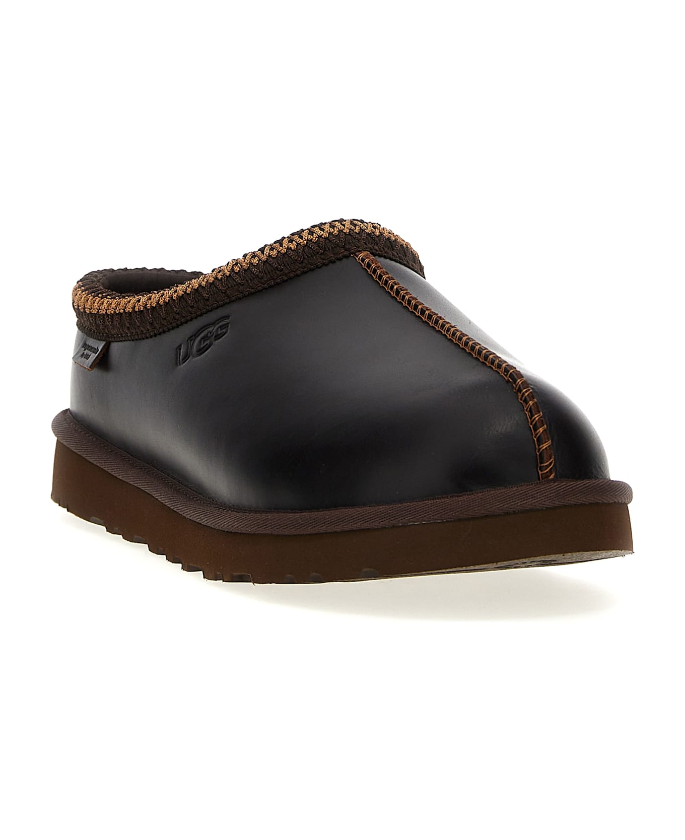 UGG 'tasman Leather Regenerate' Sabots - Brown