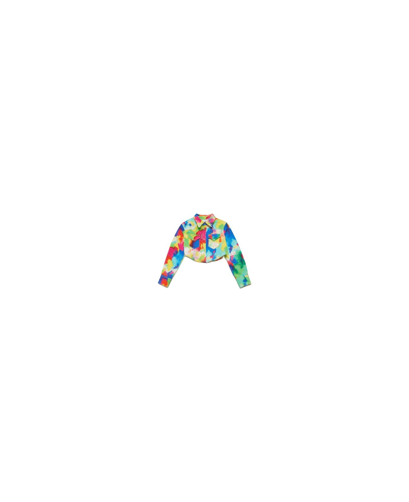 Dsquared2 Camicia Con Stampa Astratta - Multicolor