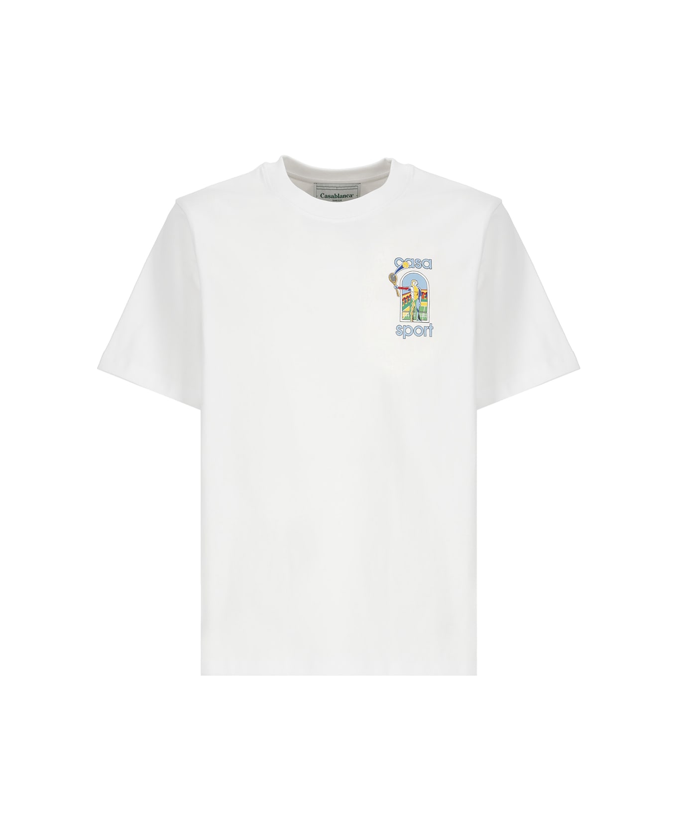 Casablanca Le Jeu Colore Cotton T-shirt - Le Jeu Colore Tシャツ