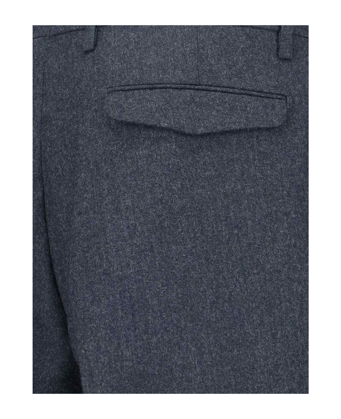 Briglia 1949 Virgin Wool Pants - Gray