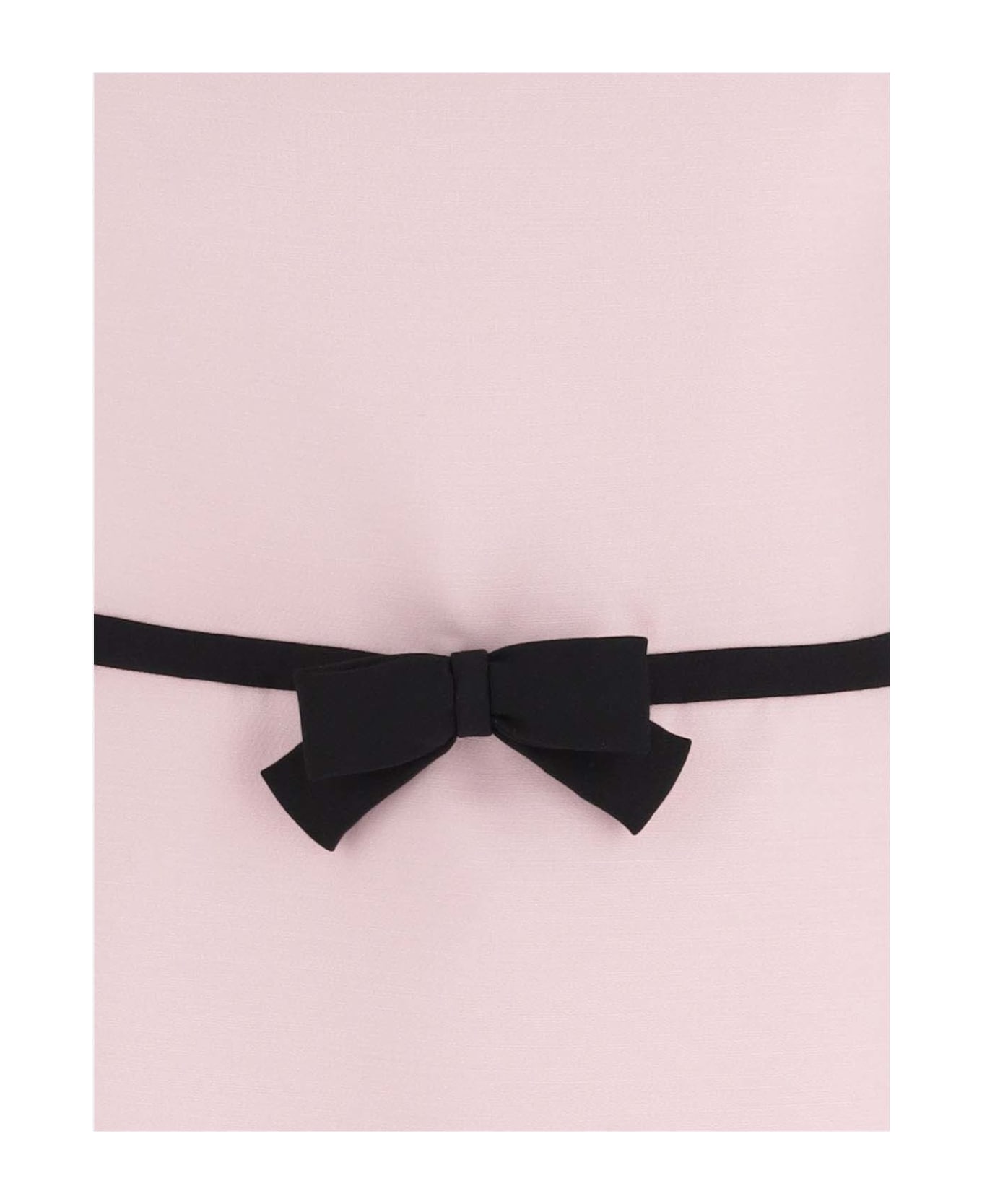 valentino Okr Wool And Silk Blend Mini Dress - Pink