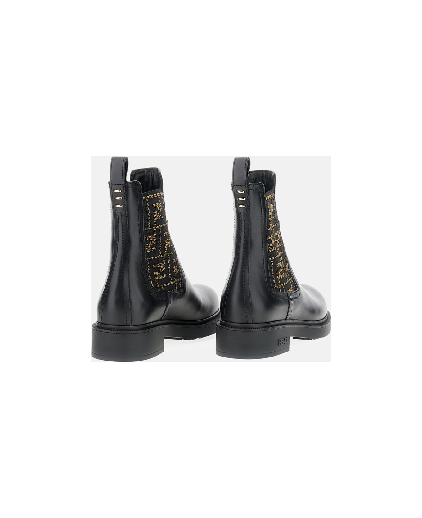 Fendi Chelsea Boot Fendi Filo - Black