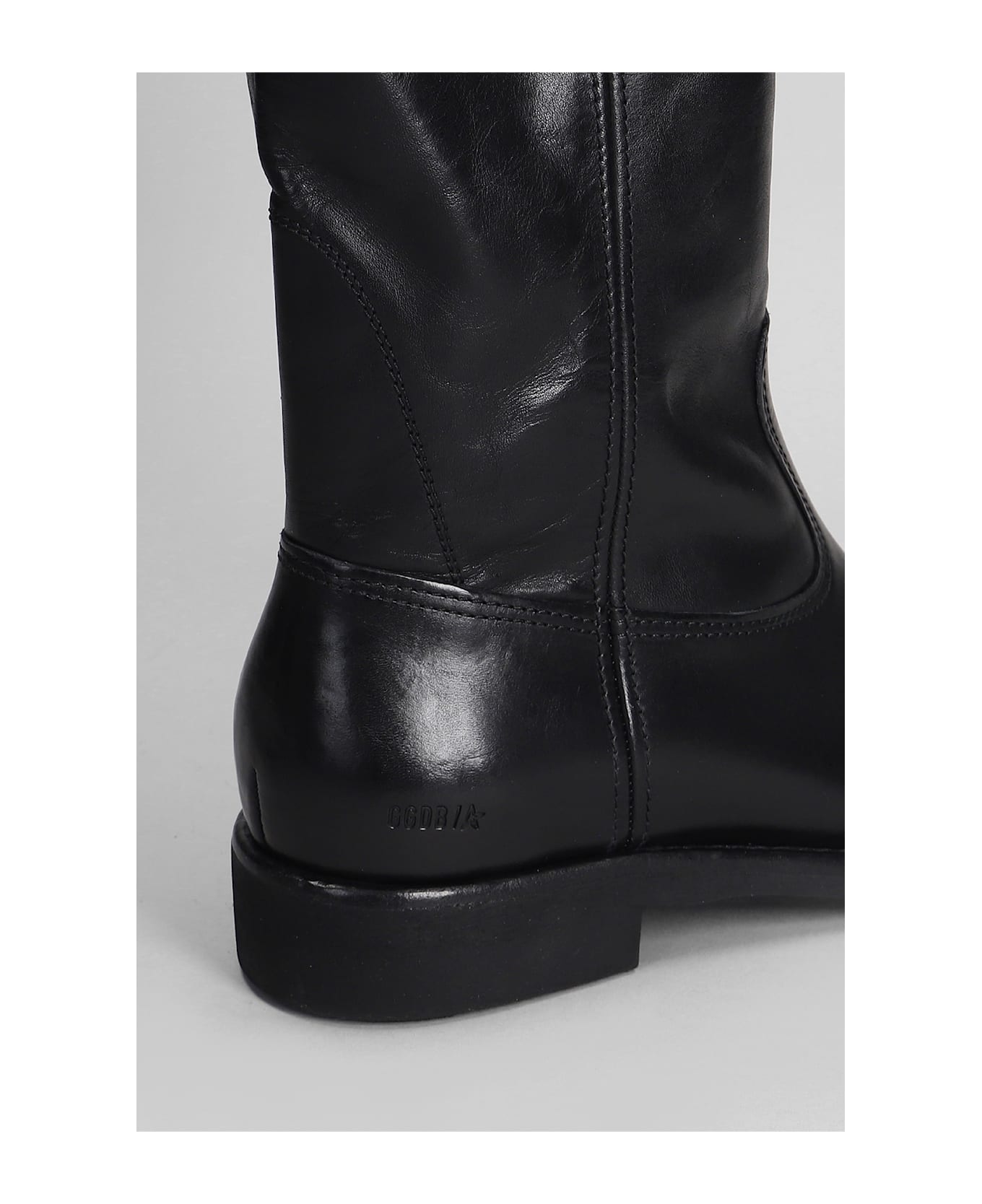 Golden Goose Biker Ankle Boots - black