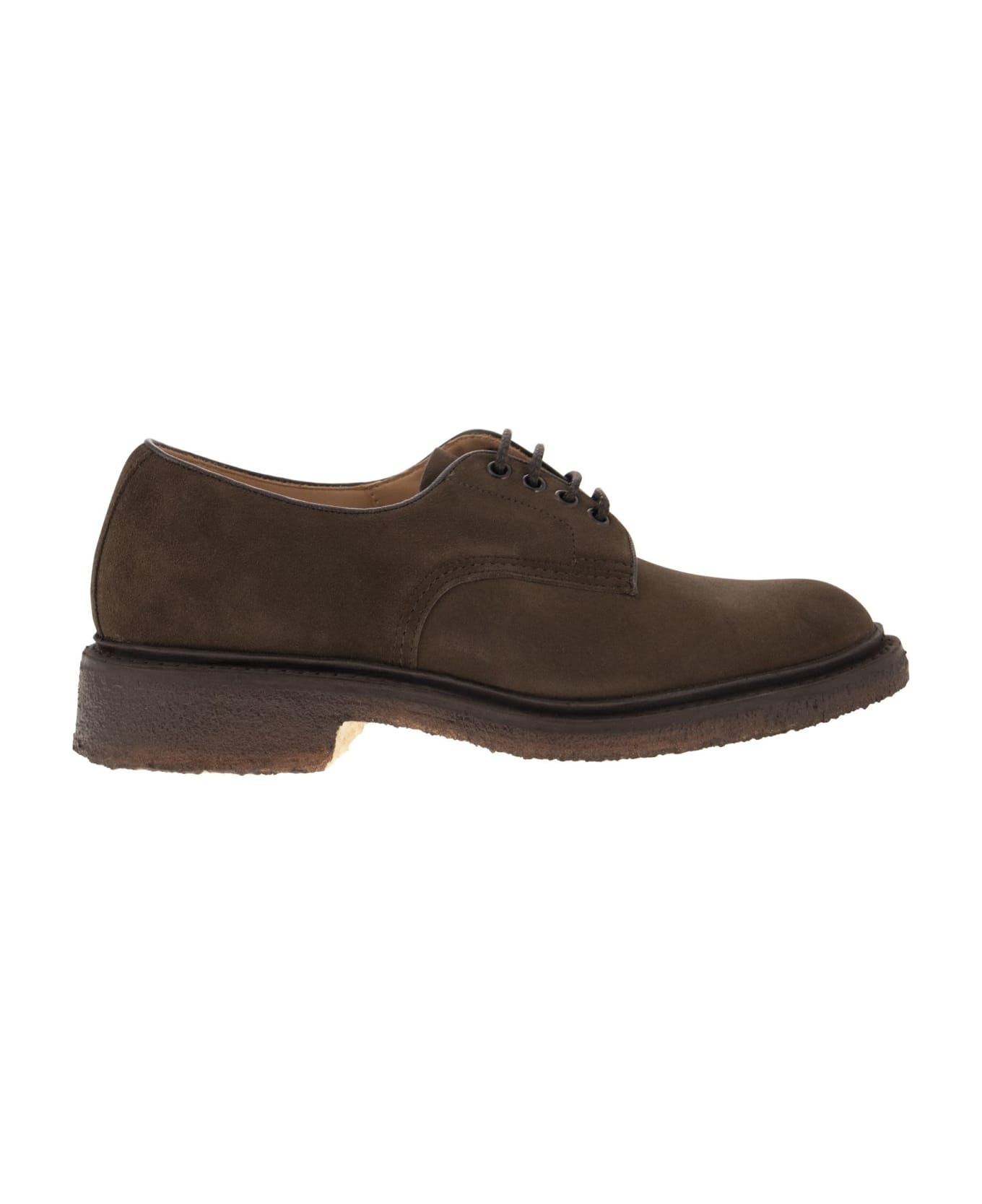Tricker's Daniel - Suede Leather Lace-up - Brown