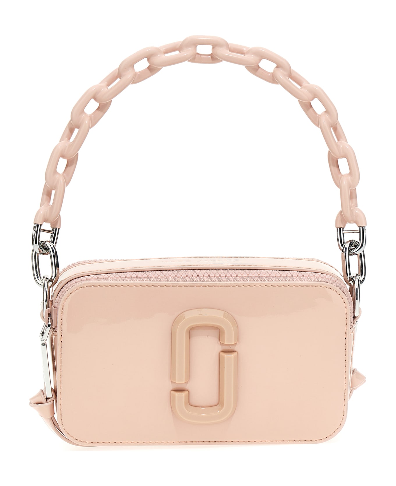 Marc Jacobs The Snapshot Leather Crossbody Bag - Rose ショルダーバッグ