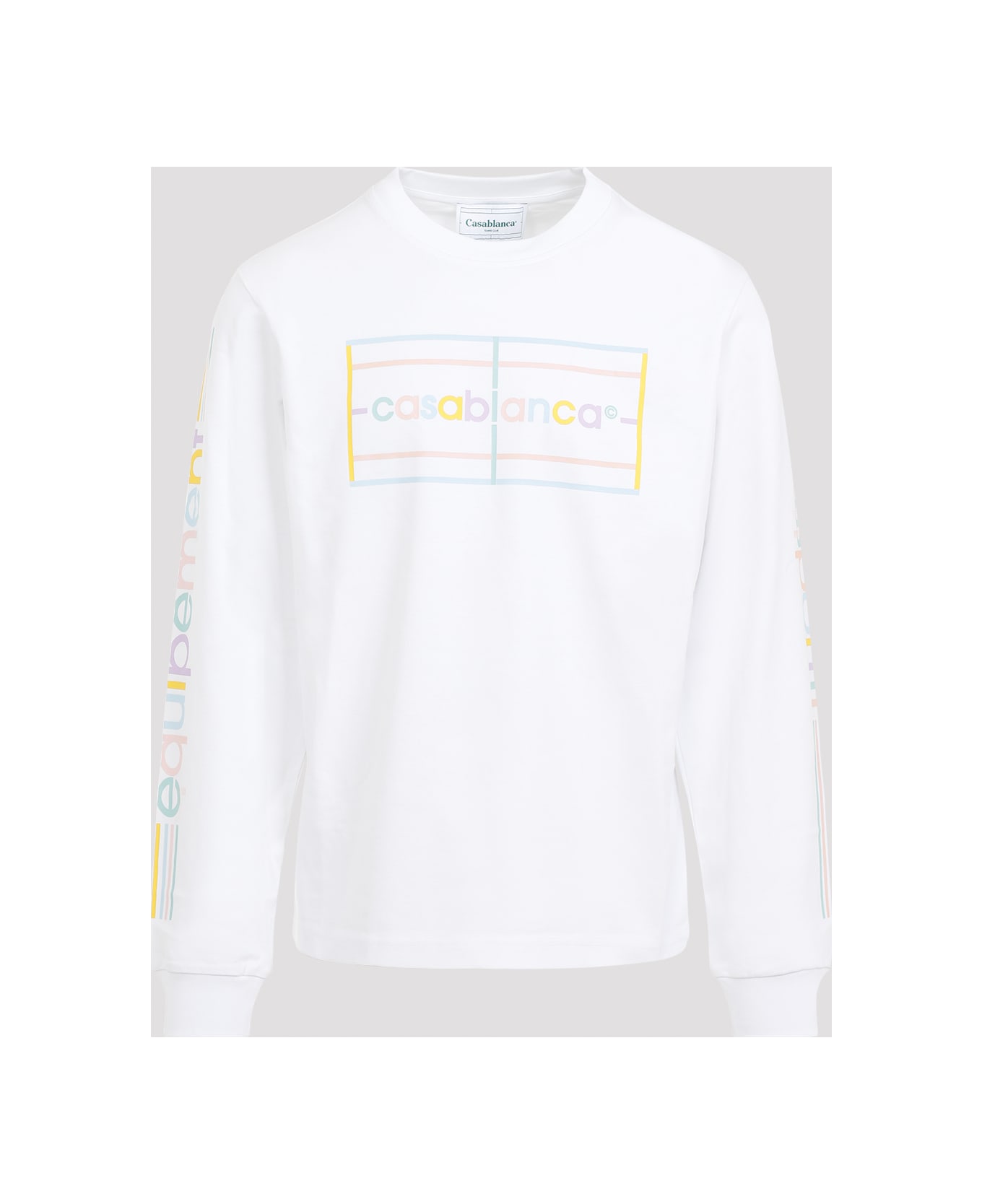 Casablanca Pastel Court Screen T-shirt - Pastel Court