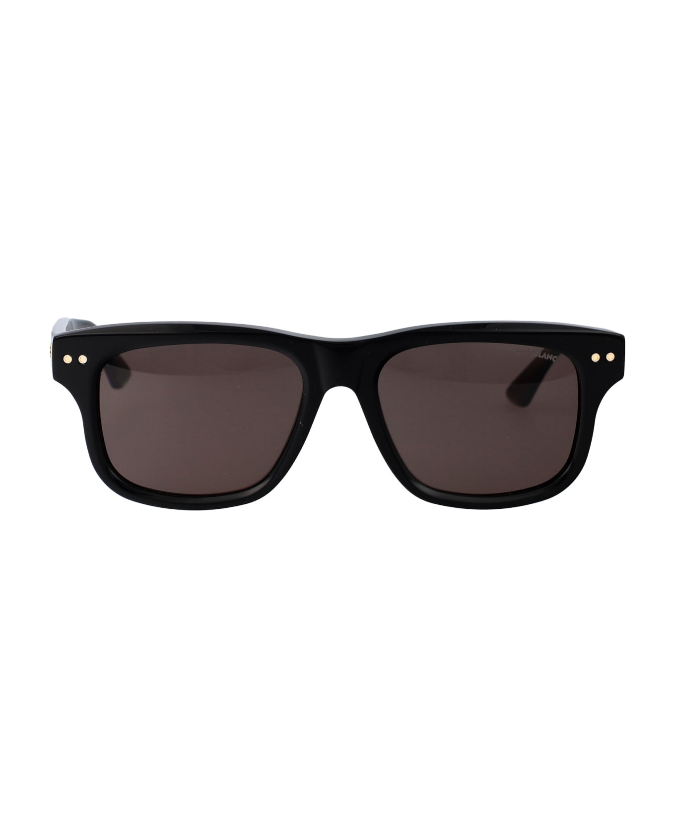 Montblanc Mb0319s Sunglasses - 001 BLACK BLACK GREY