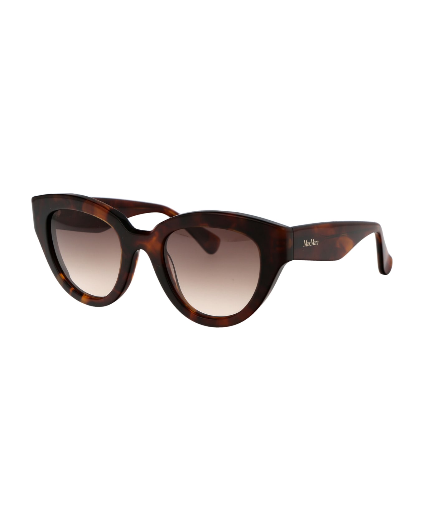 Max Mara Glimpse1 Sunglasses - 53F Avana Bionda/Marrone Grad