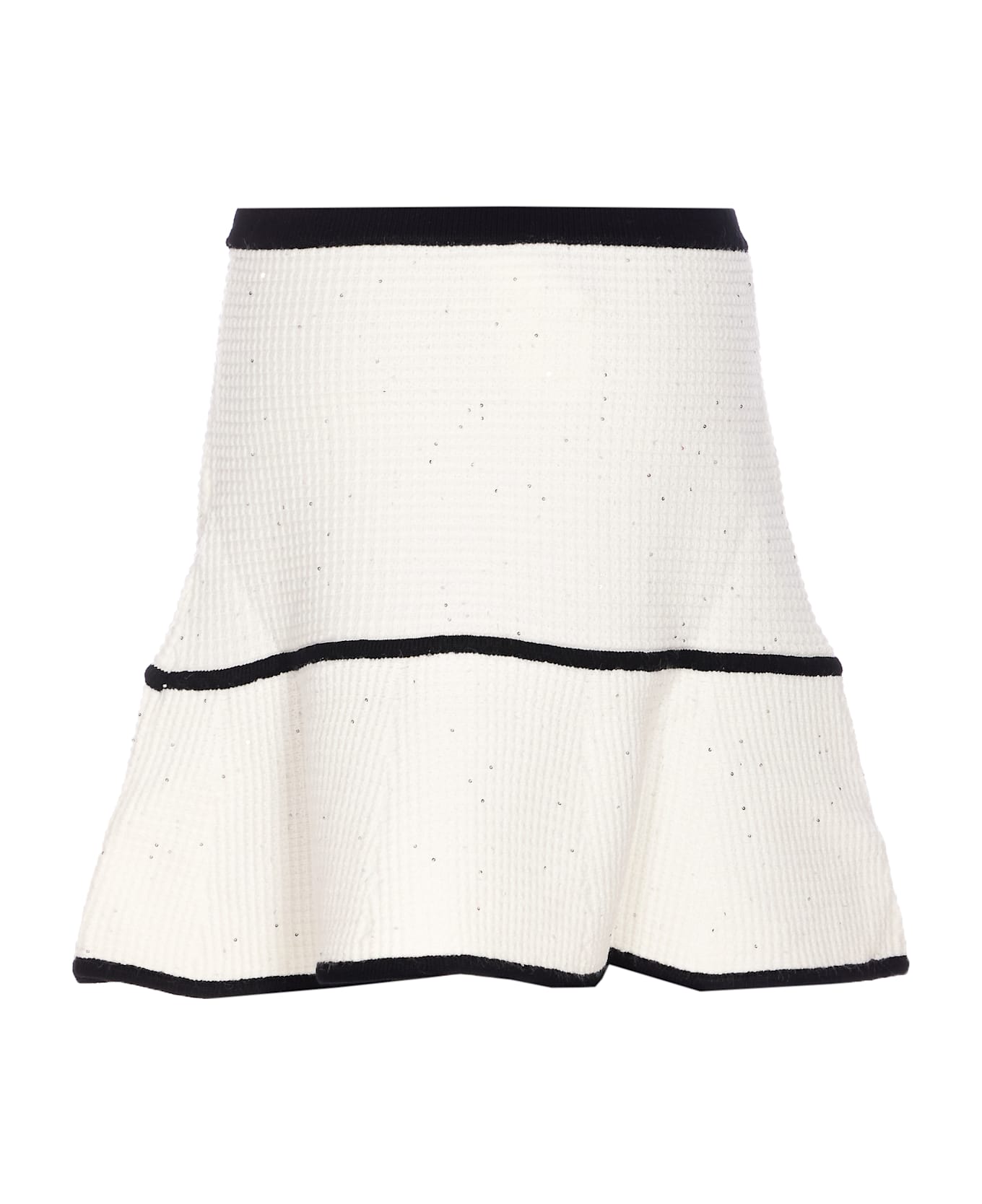 Liu-Jo Mini Boucle
 Skirt - White
