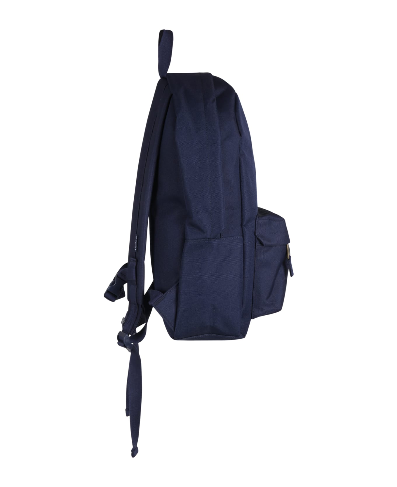 Ralph Lauren Blue Backpack For Boy With Iconic Pony Logo - Blue