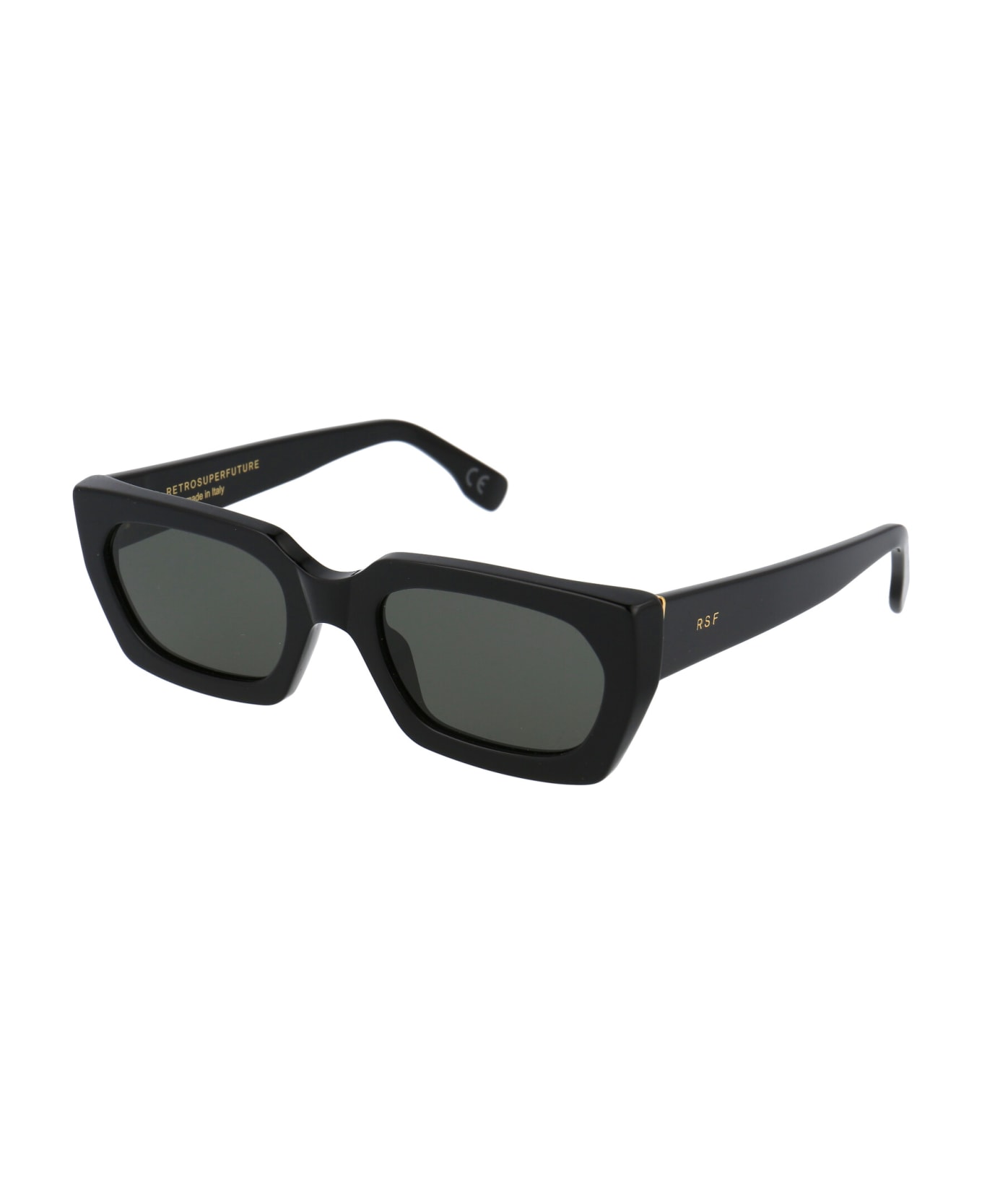 RETROSUPERFUTURE Teddy Sunglasses - BLACK サングラス