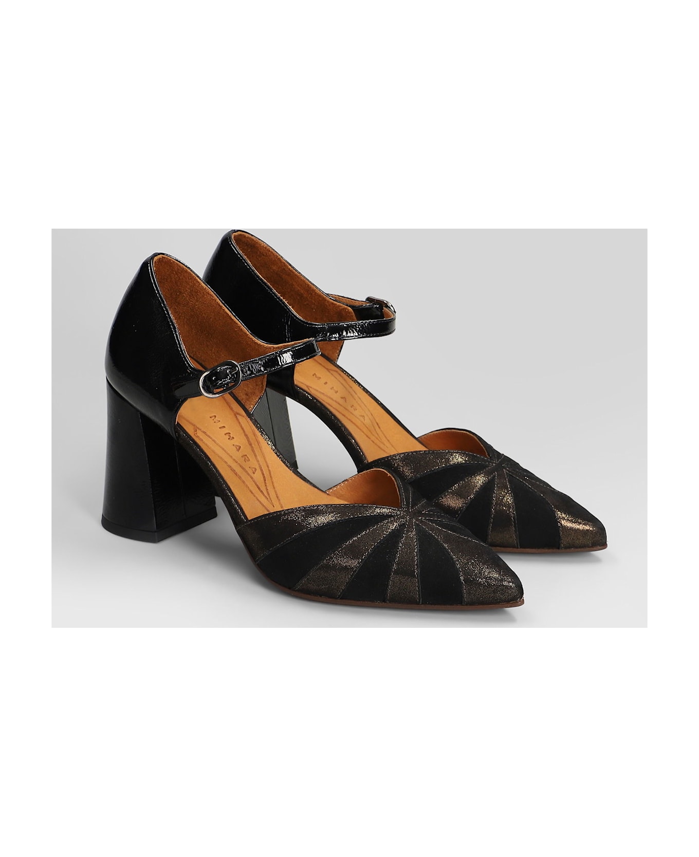 Chie Mihara Lolay Pumps In Black Leather - black