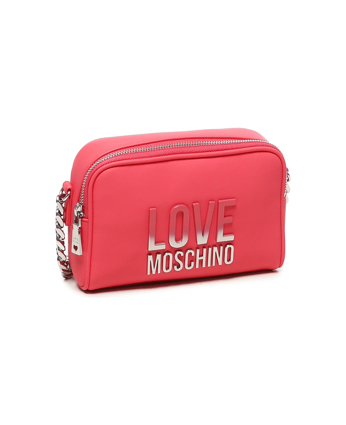 Love Moschino Borsa A Tracolla Con Logo Degradé - Fuchsia