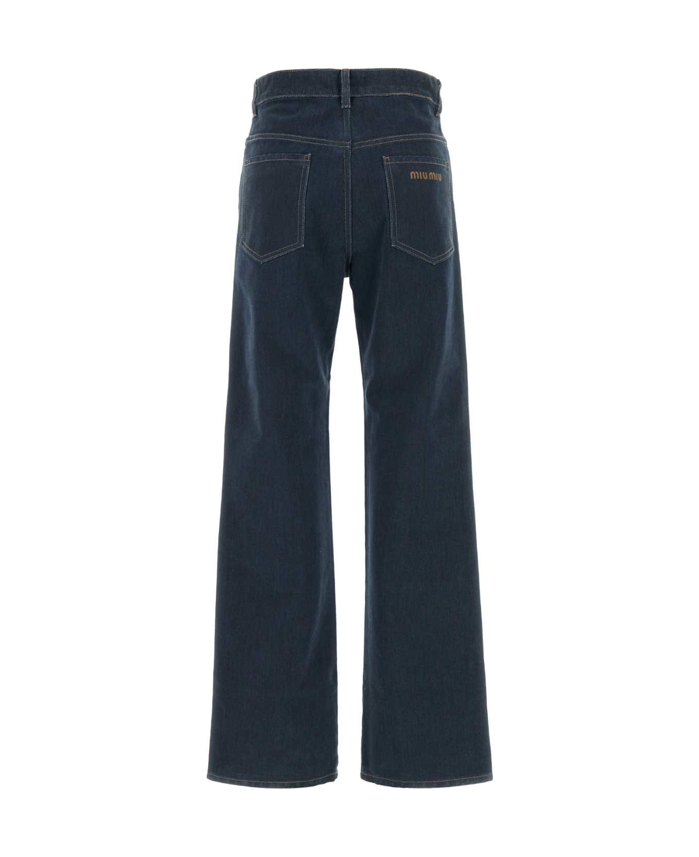 Miu Miu Denim Jeans - BLEU