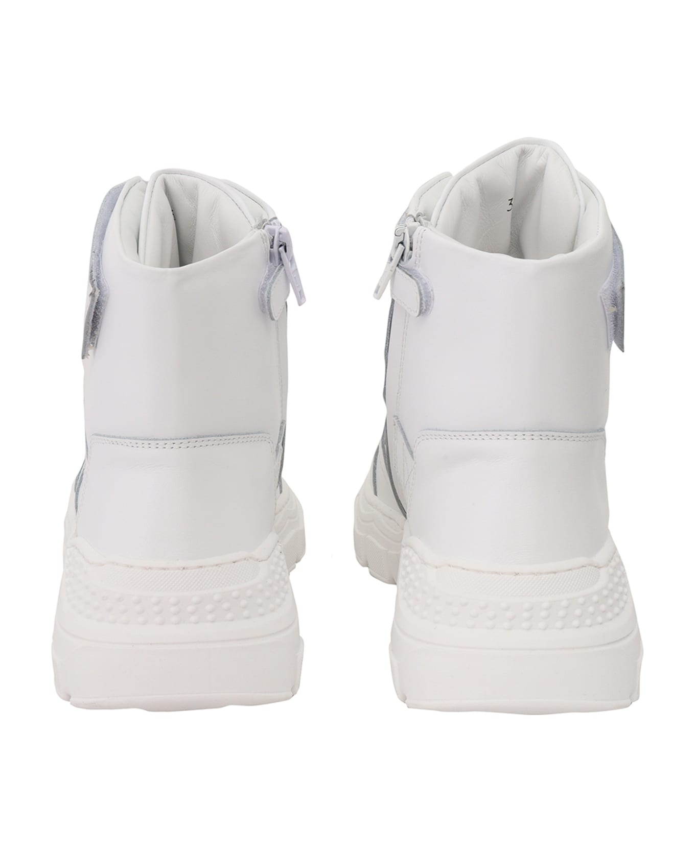 Balmain High Top Sneakers - WHITE