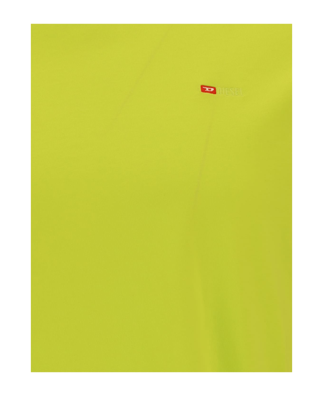 Diesel Microdiv T-shirt - 323 - Lime/green シャツ