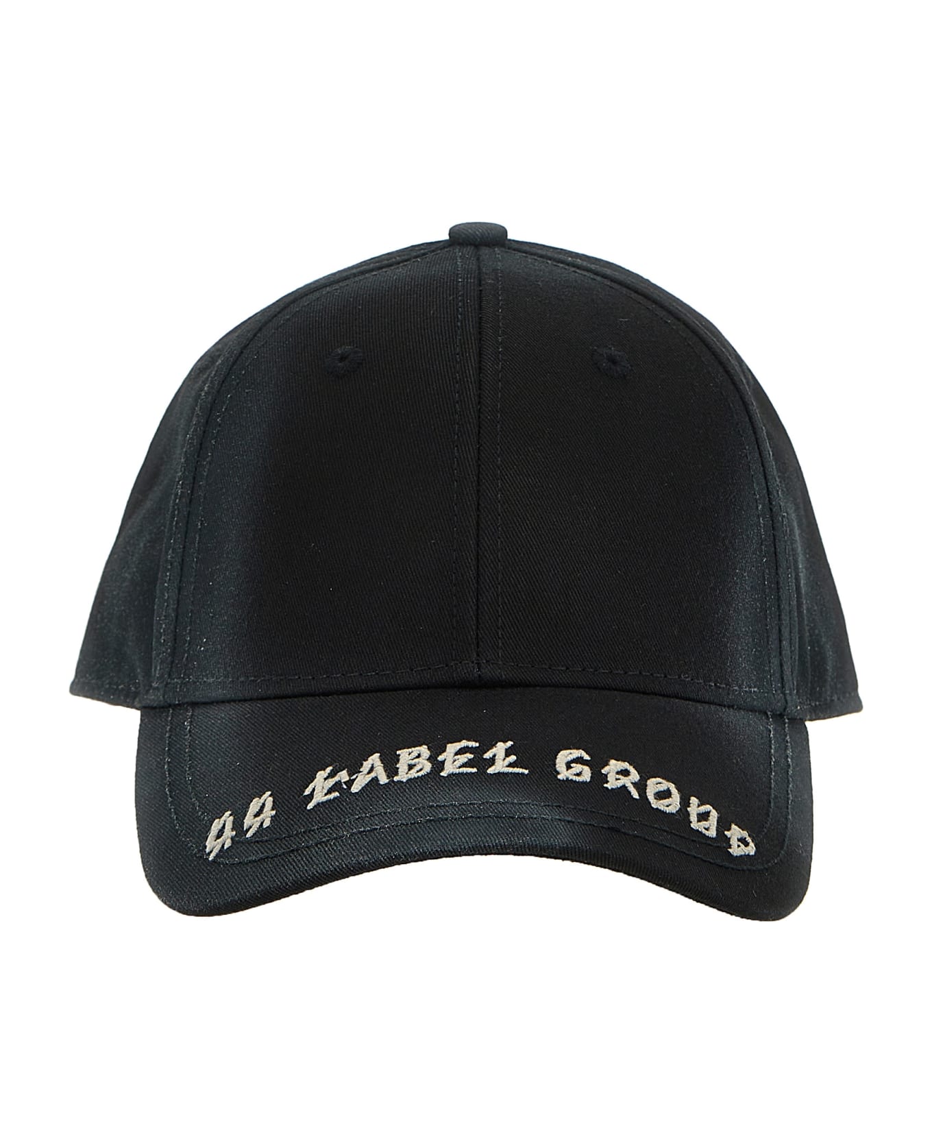 44 Label Group Logo Embroidery Cap - Black  