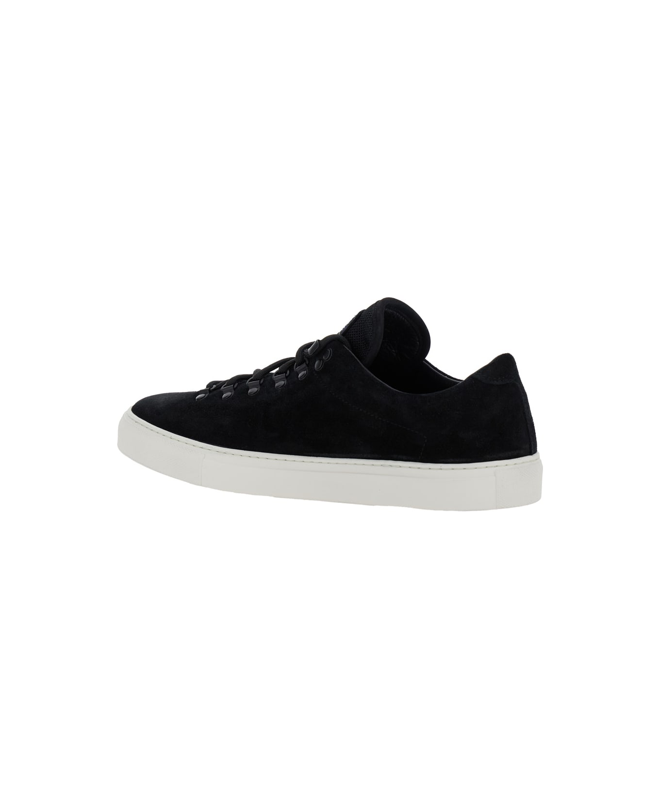 Stone Island Logo Sneakers - Black