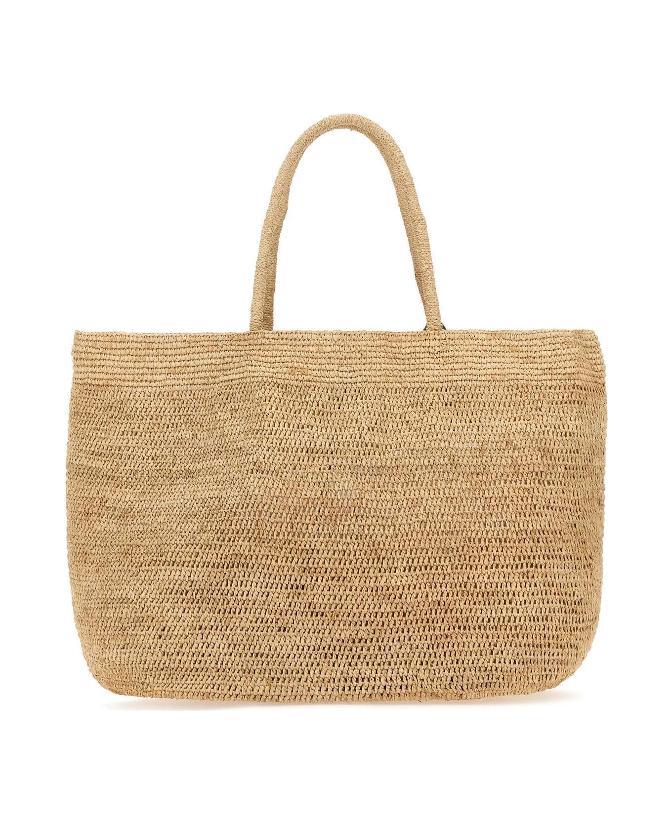 The Row Raffia Oregon Shopping Bag - NATURAL ANS