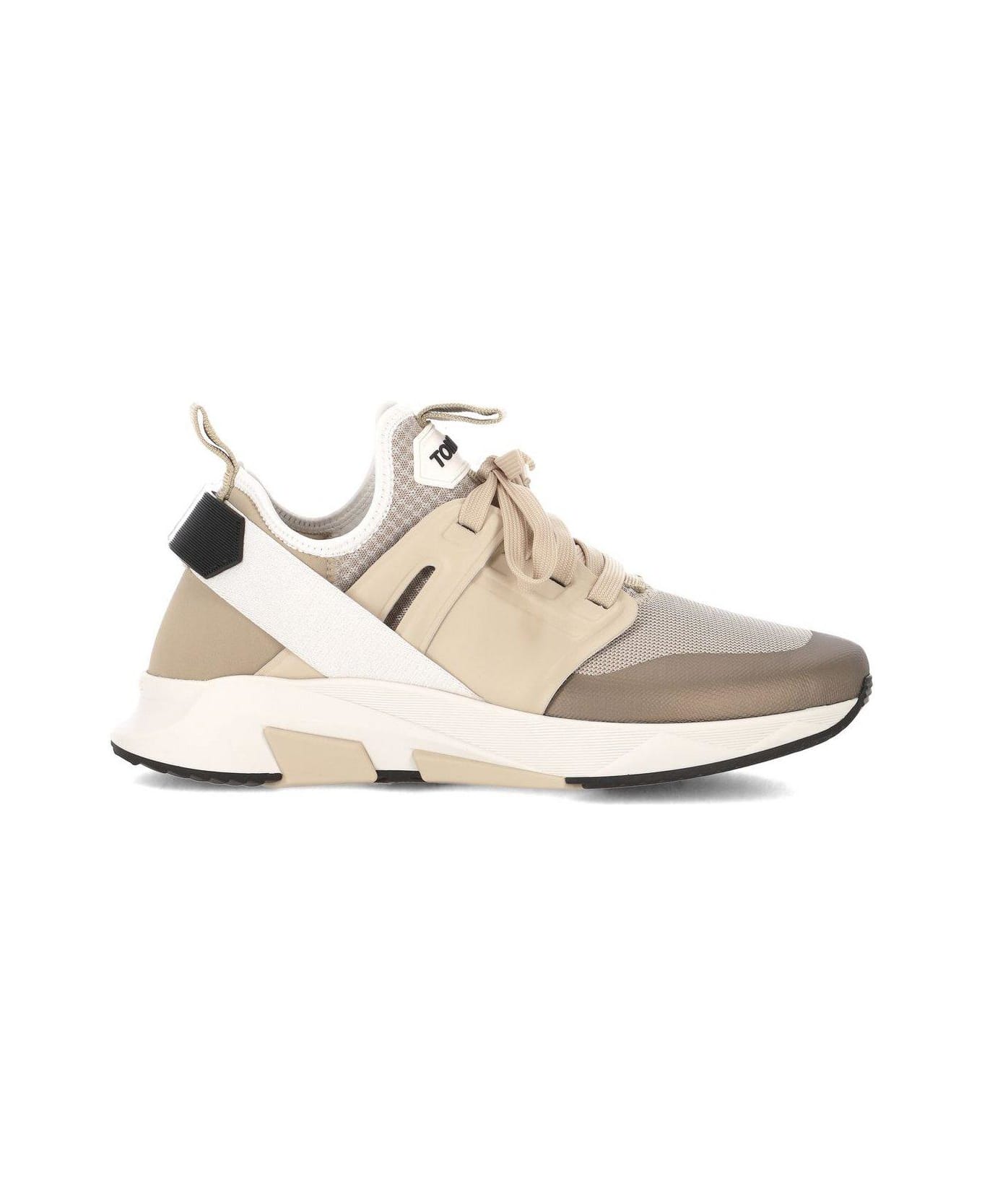 Tom Ford Jago Sneakers - Clay/white
