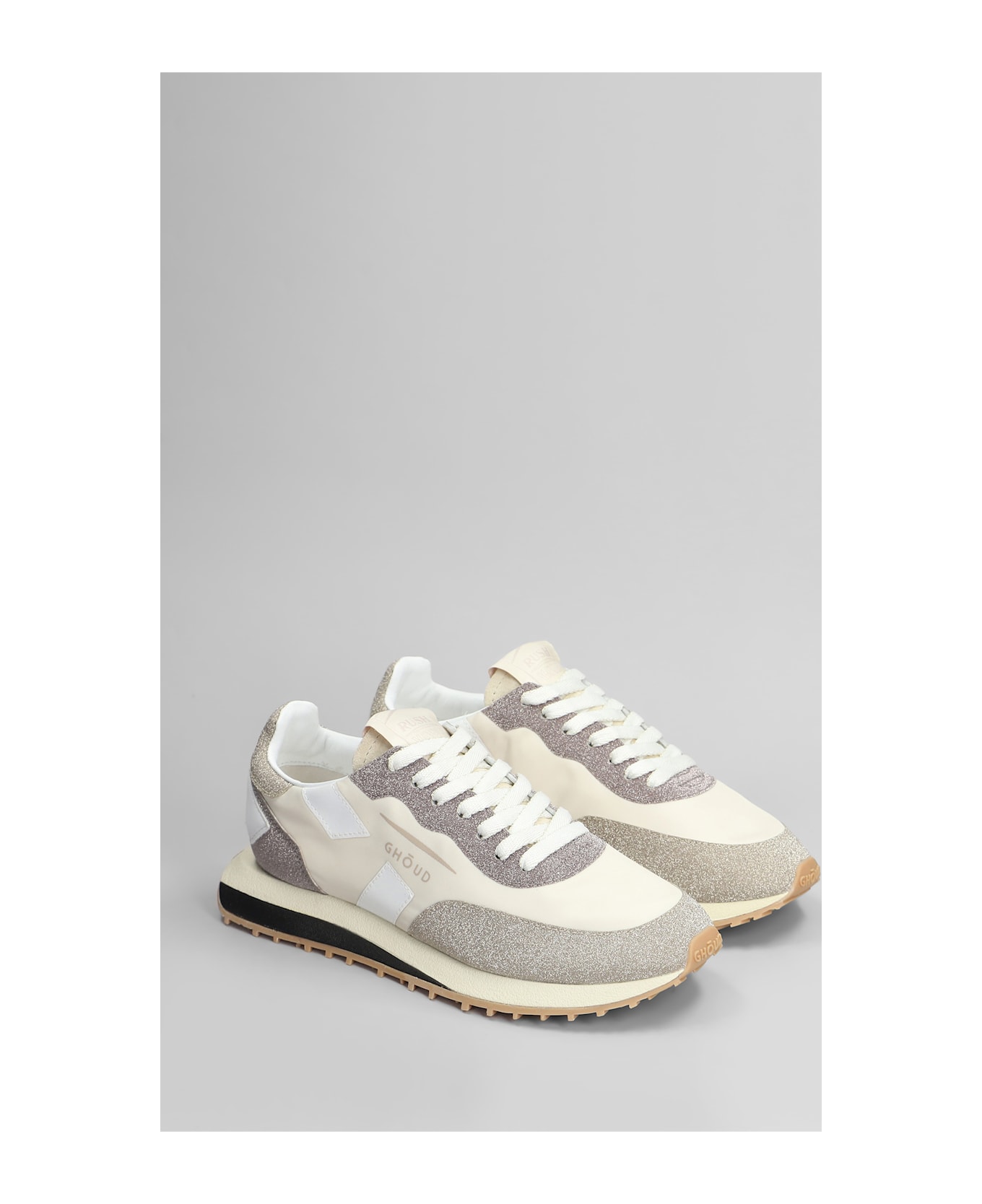 GHOUD Starlight Sneakers In Beige Fabric - NEUTRALS