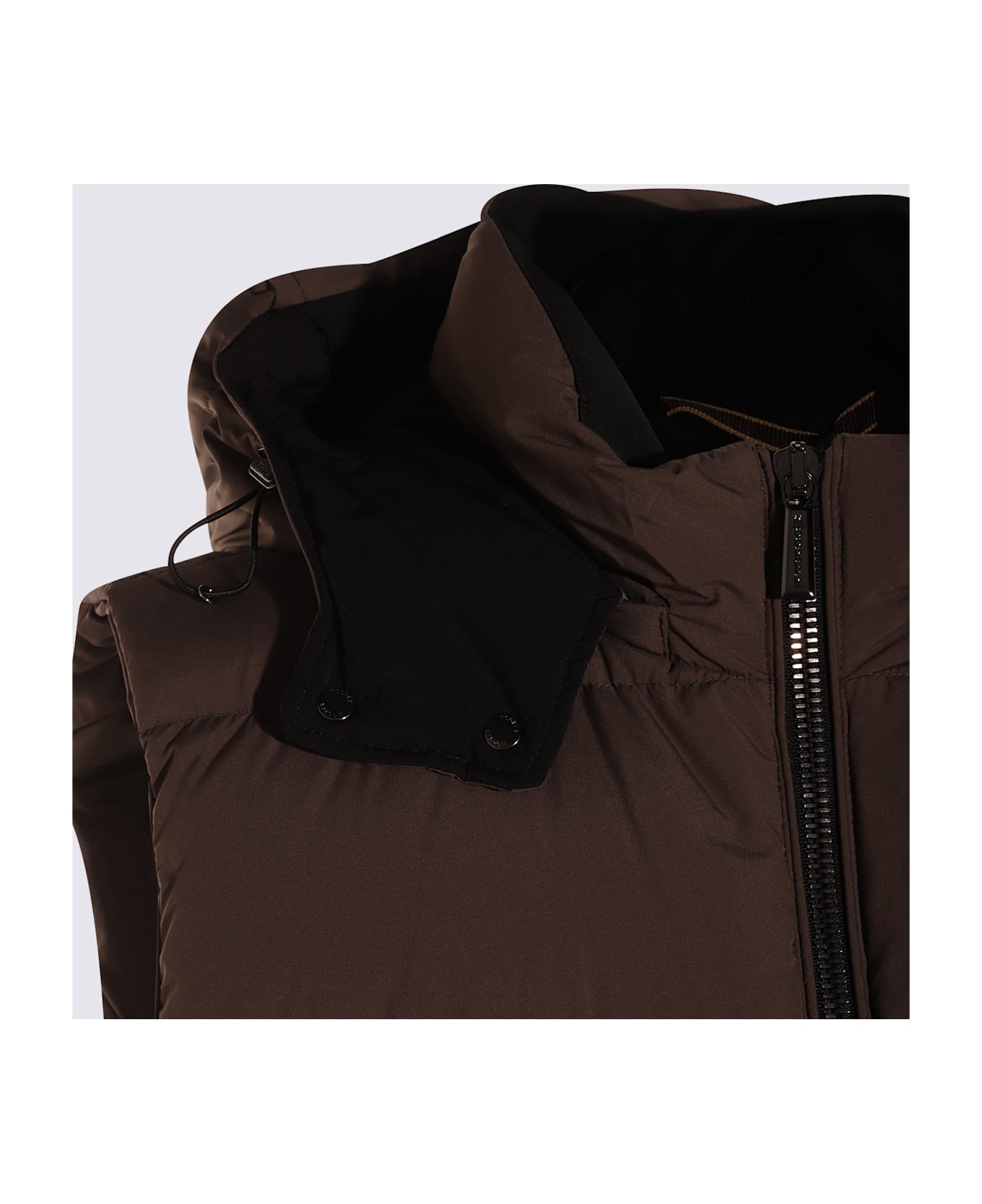 Moorer Brown Down Jacket - VISONE