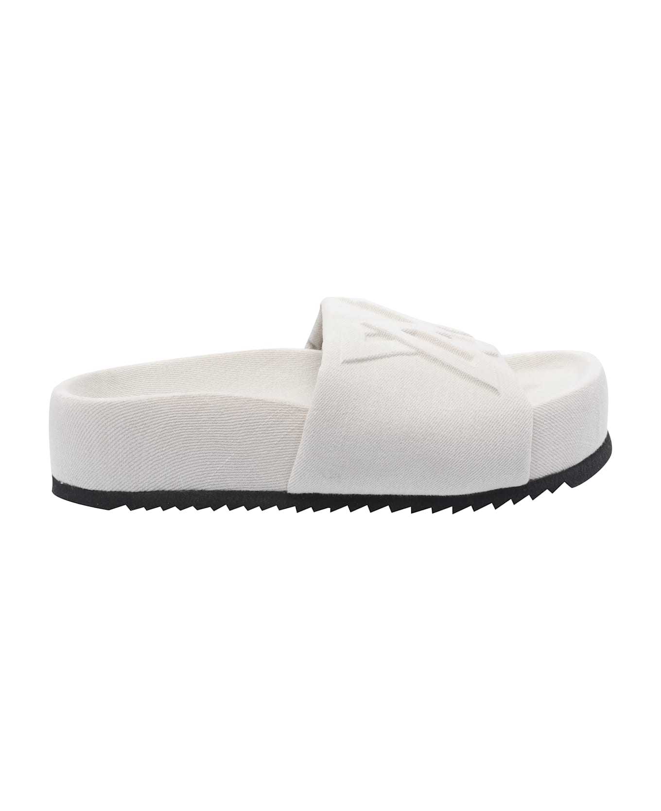 Vic Matié Denim 102 Sandals - White