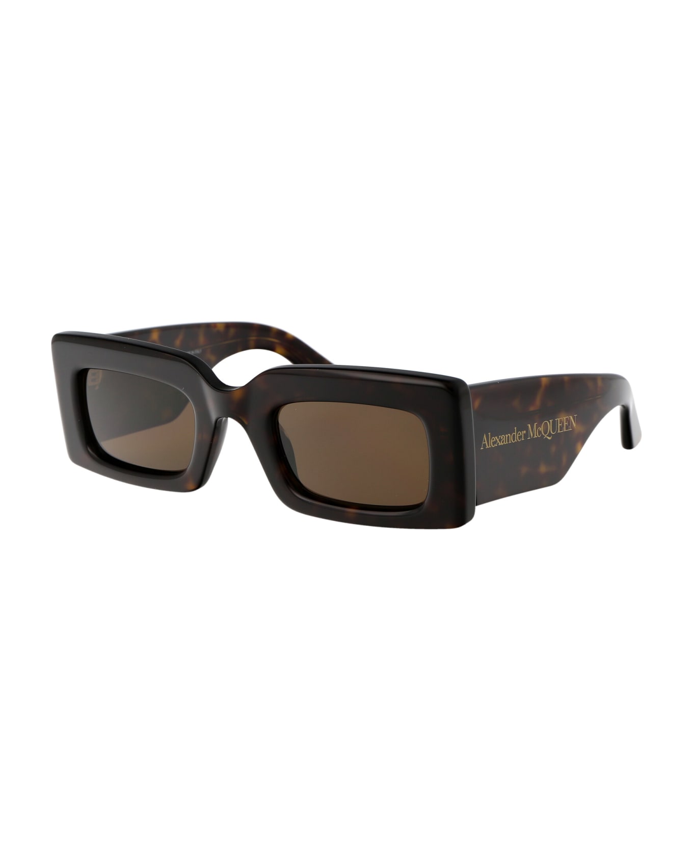 Alexander McQueen Eyewear Am0433s Sunglasses - 002 HAVANA HAVANA BROWN