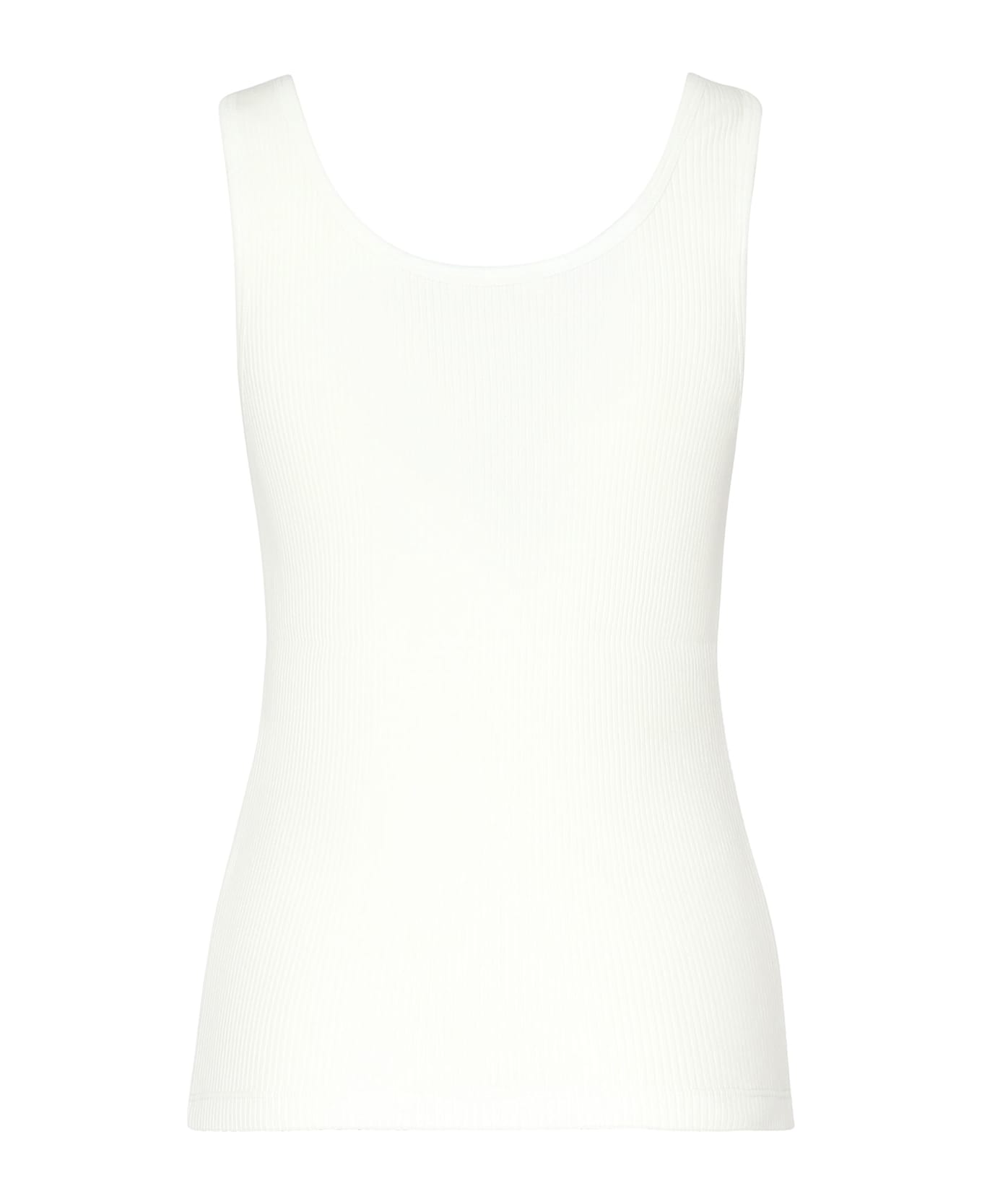 Chloé Tank Top With Logo - White