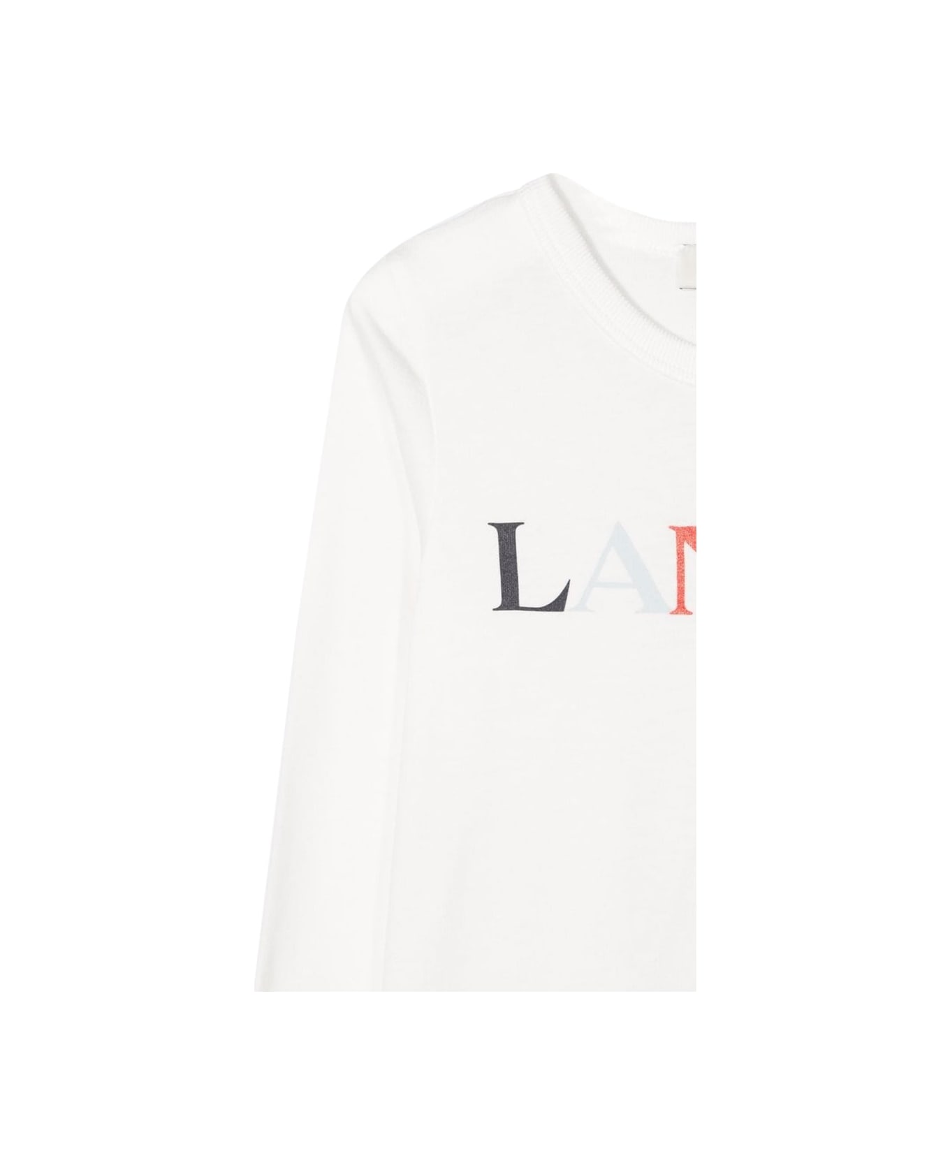 Lanvin T-shirt Con Logo - WHITE