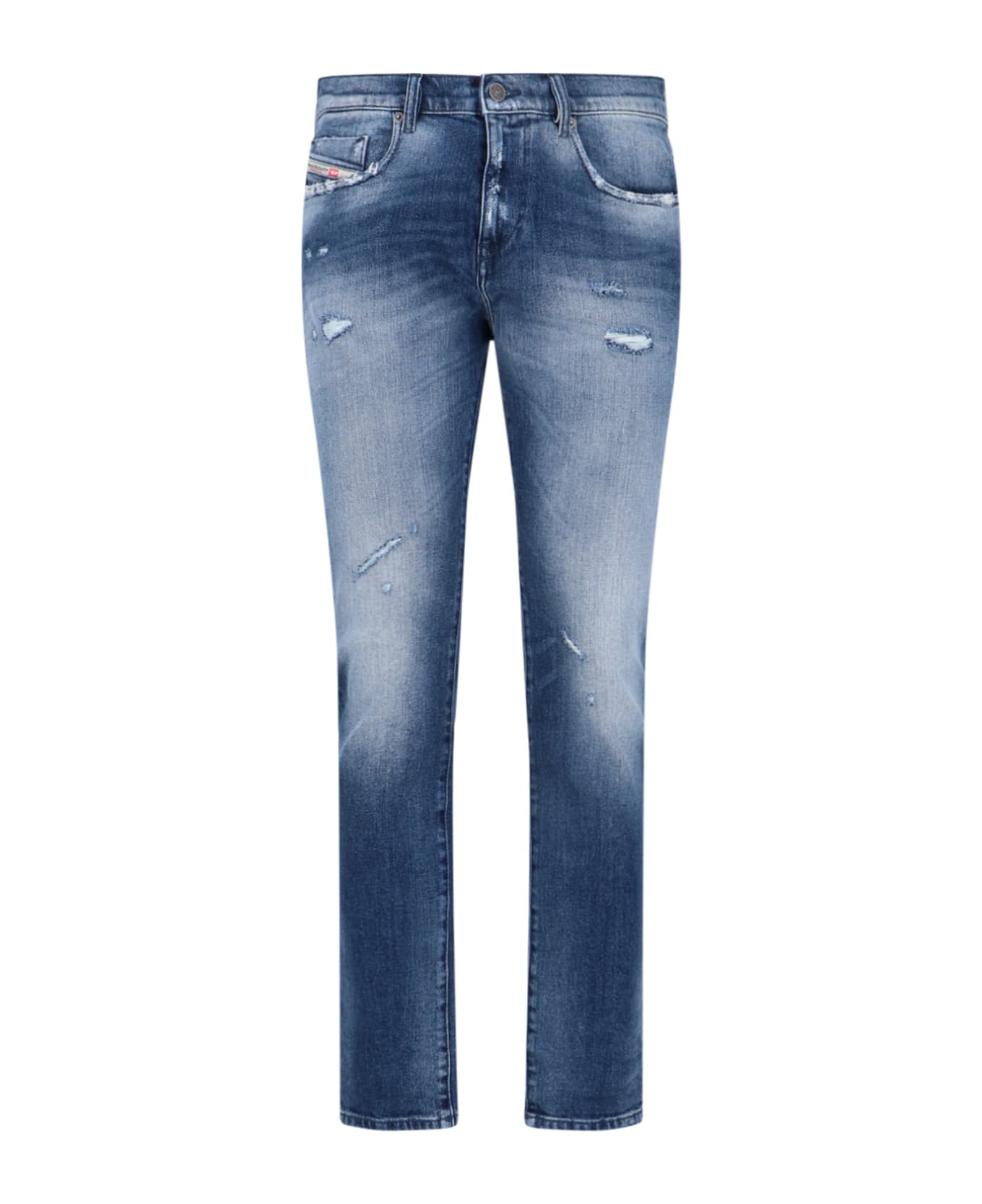 Diesel '2019 D-strukt 09j61' Slim Jeans - Blue