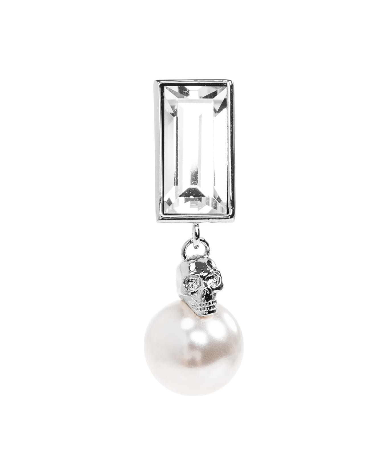 Alexander McQueen Single Pearl Earring
