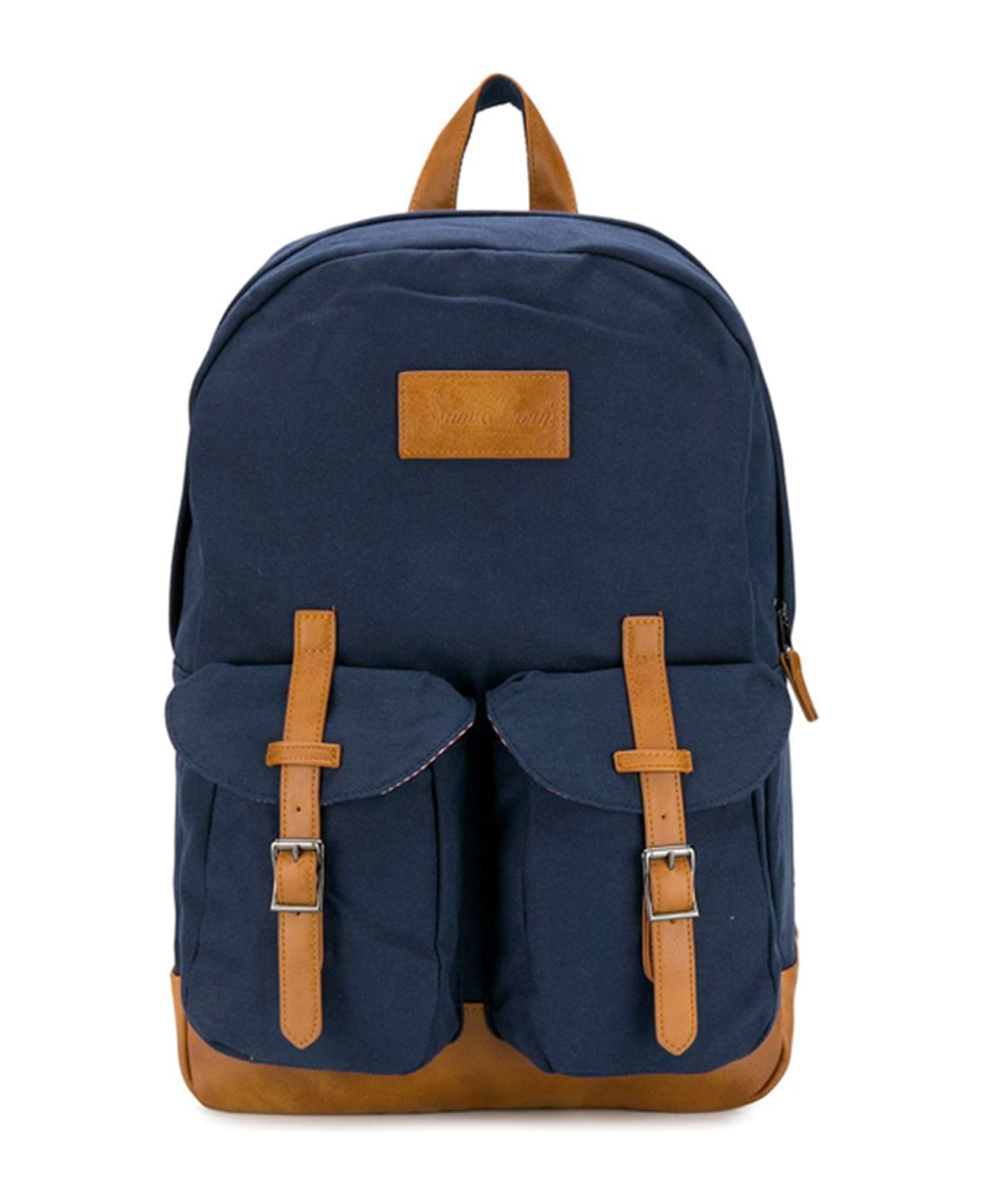 MC2 Saint Barth Blue Canvas Backpack - BLUE バックパック