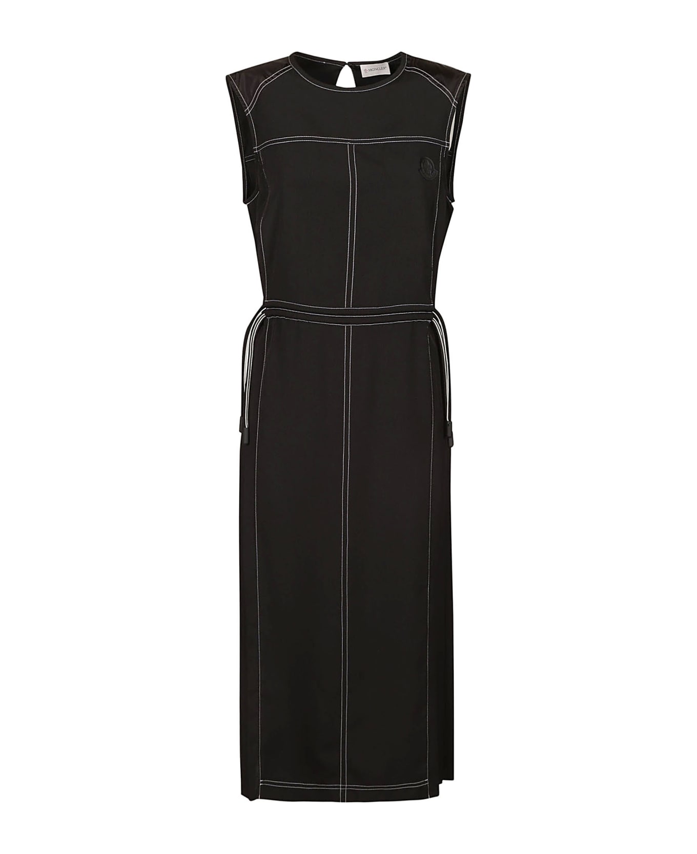 Moncler Sleeveless Long-length Dress - Black ワンピース＆ドレス