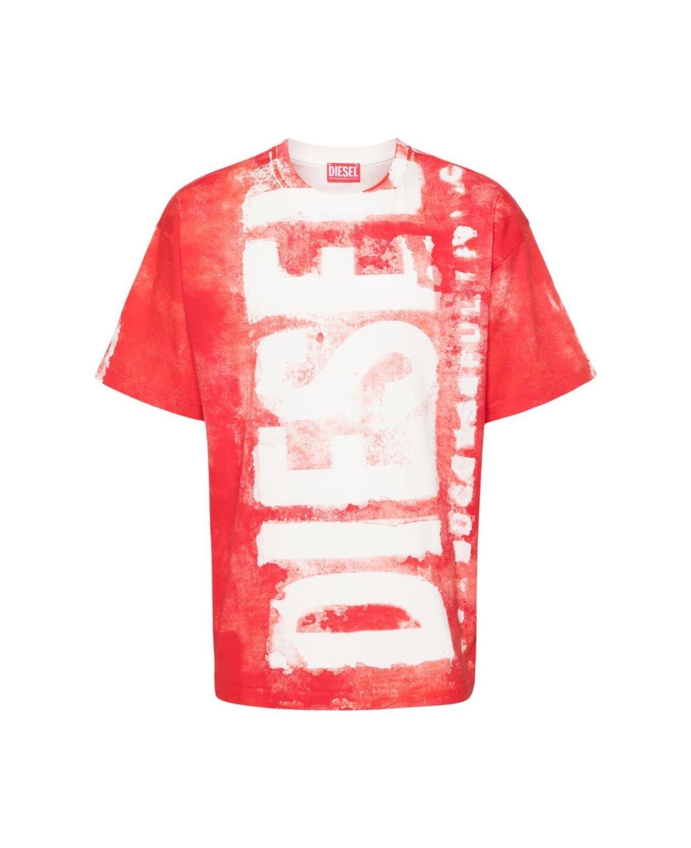 Diesel Bosxt Bisc T-shirt - Aa Red Multi