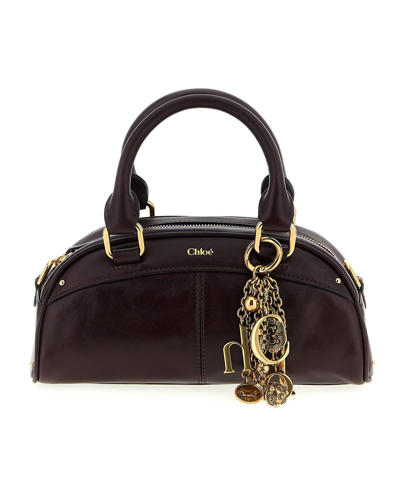 Chloé 'bowling Piccola' Handbag - Bordeaux