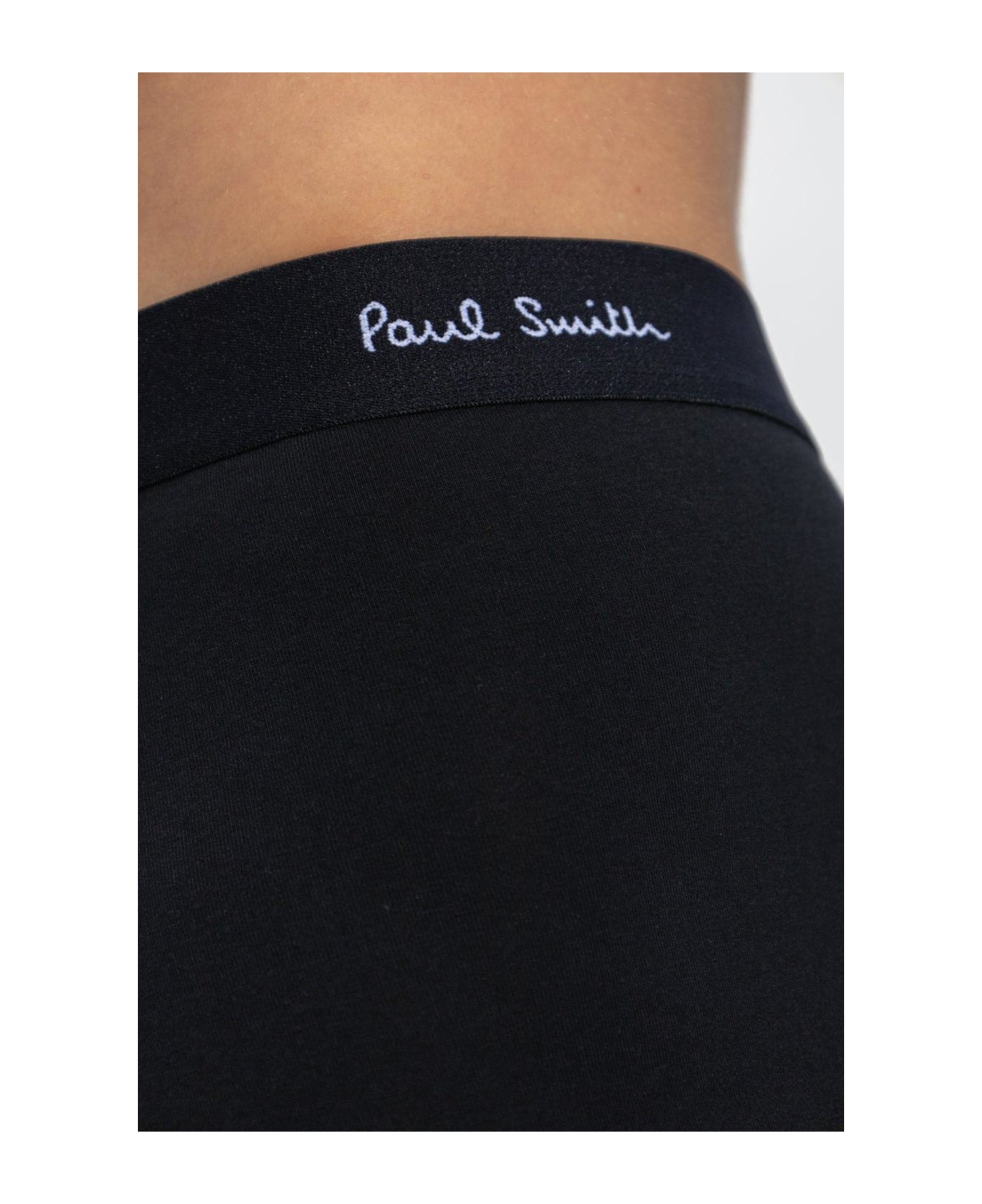 Paul Smith Branded Boxers 3 Pack - Black