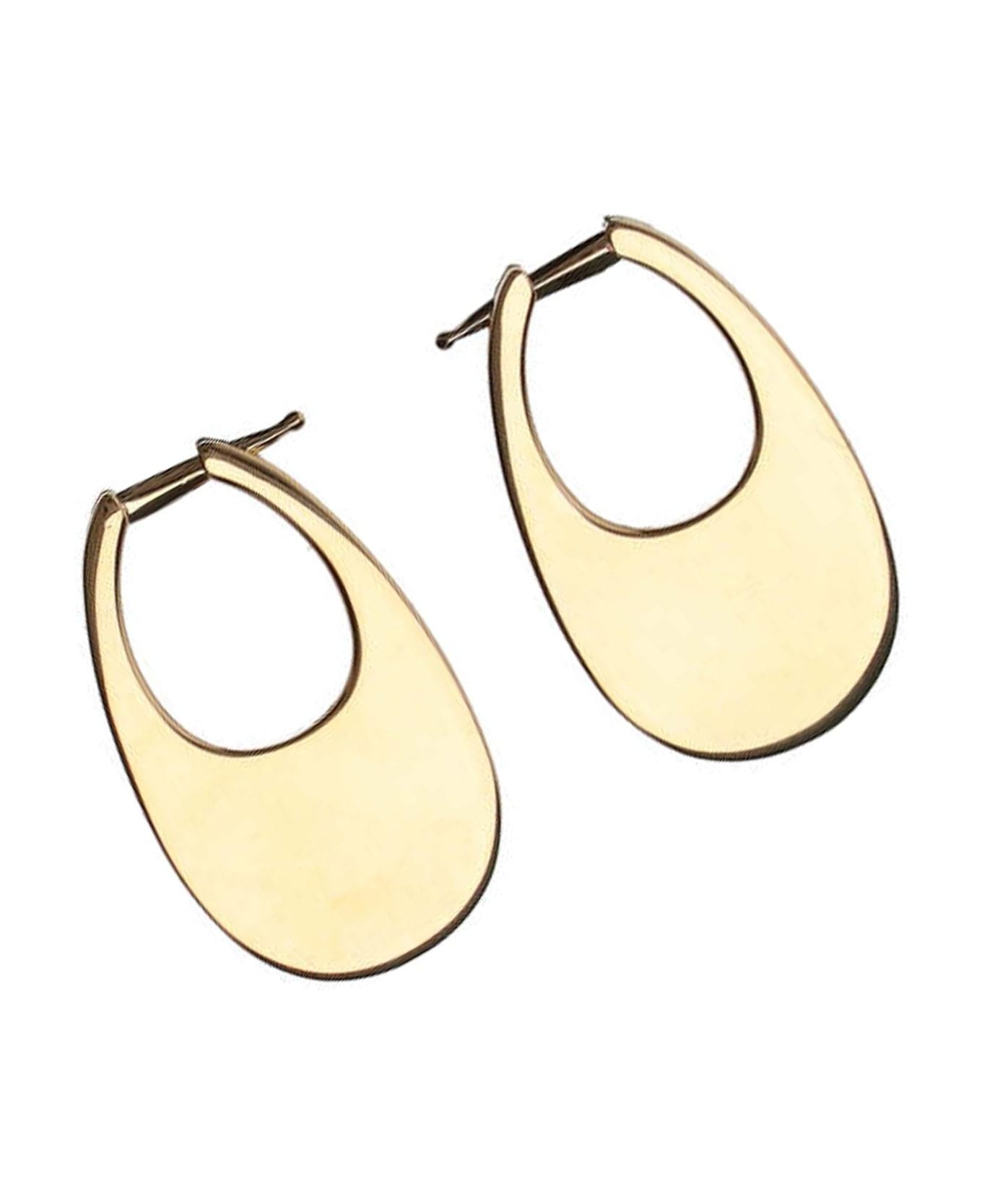 Coperni 'swipe' Medium Earrings - Gold