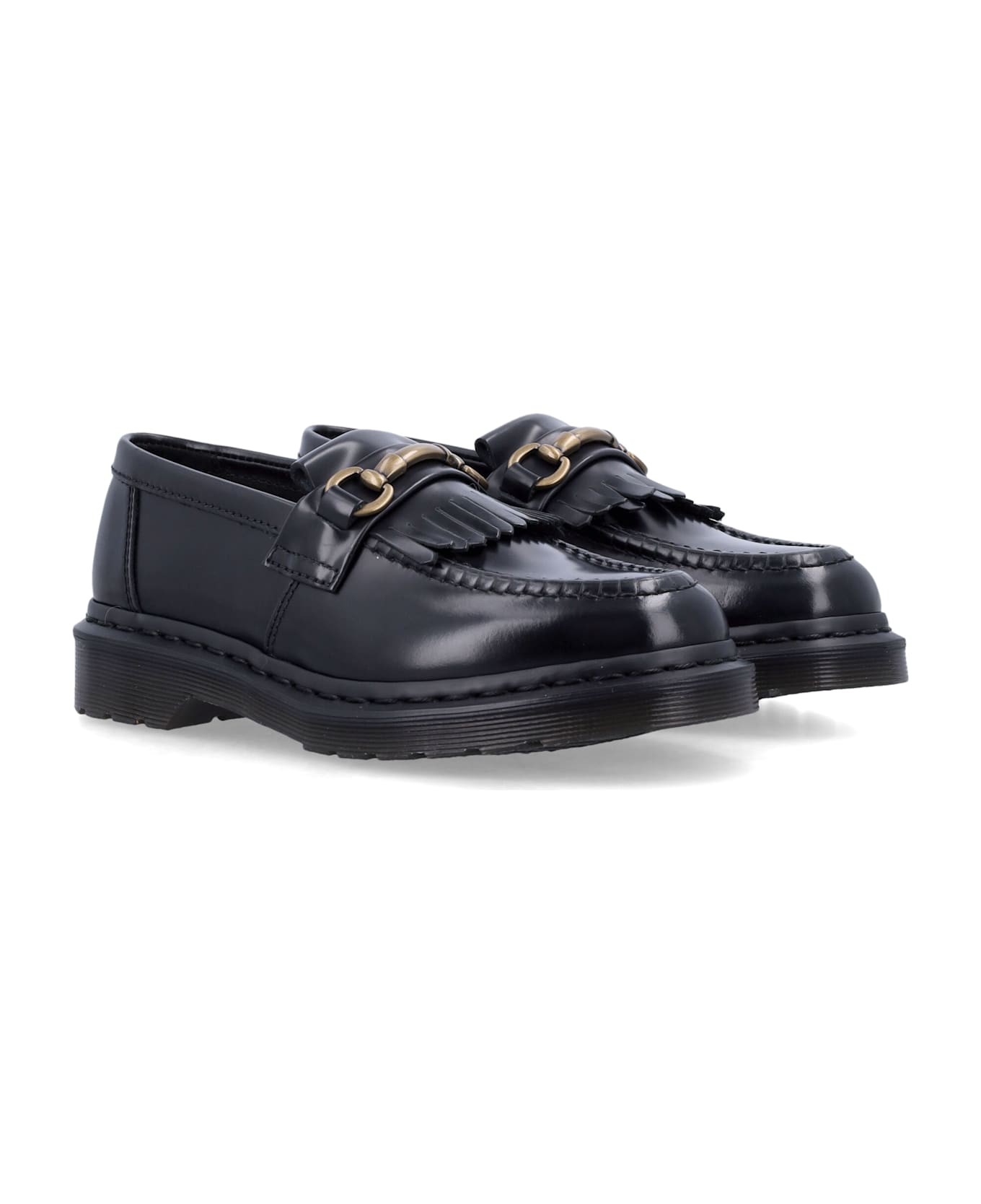 Dr. Martens Adrian Snaffle Loafers - BLACK
