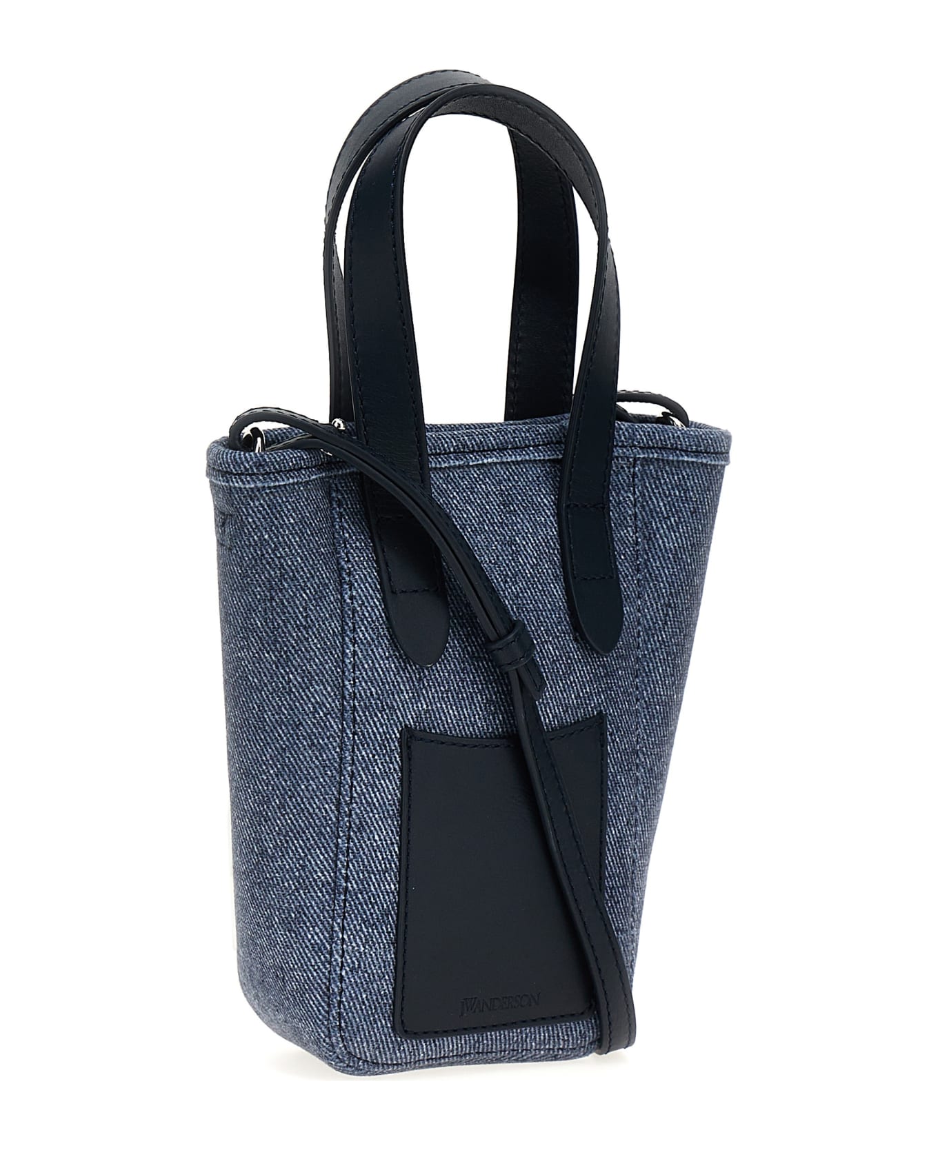 J.W. Anderson 
mini Belt
 Shopping Bag - BLUE