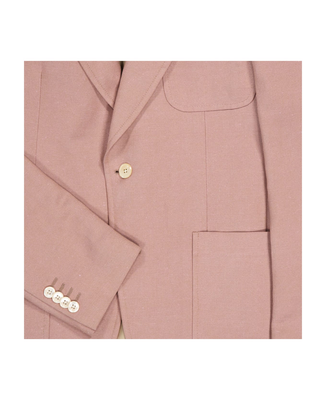 Lardini Linen Jacket - Pink