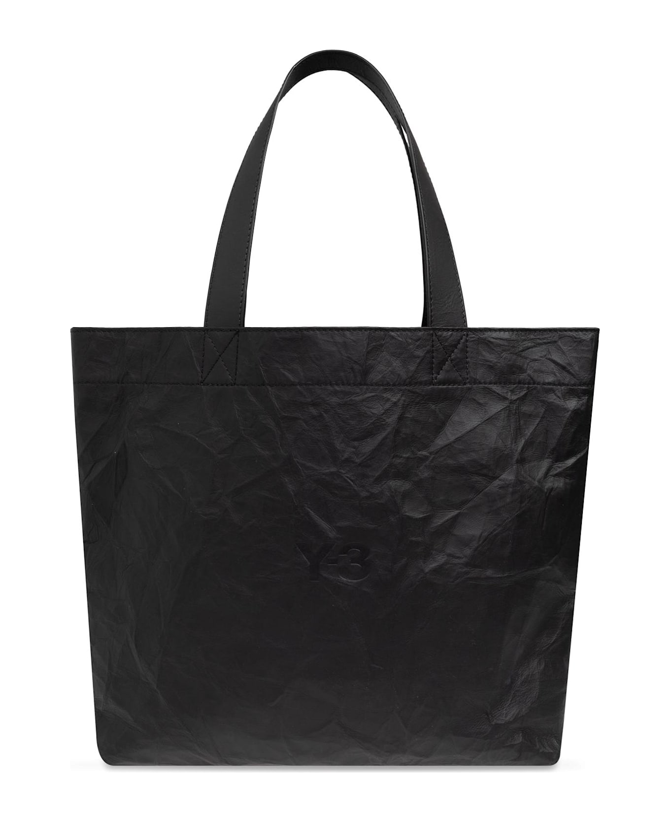 Y-3 Shopper Bag With Logo - BLACK