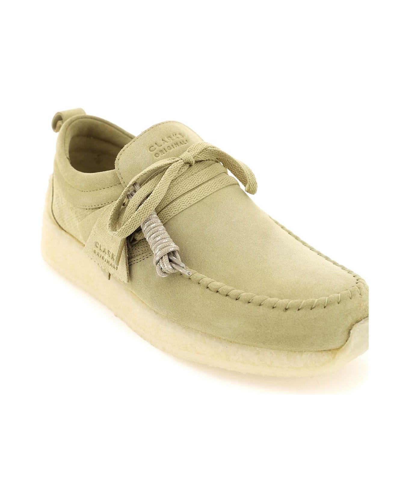 Clarks 'maycliffe' Lace-up Shoes - MAPLE (Beige) レースアップシューズ