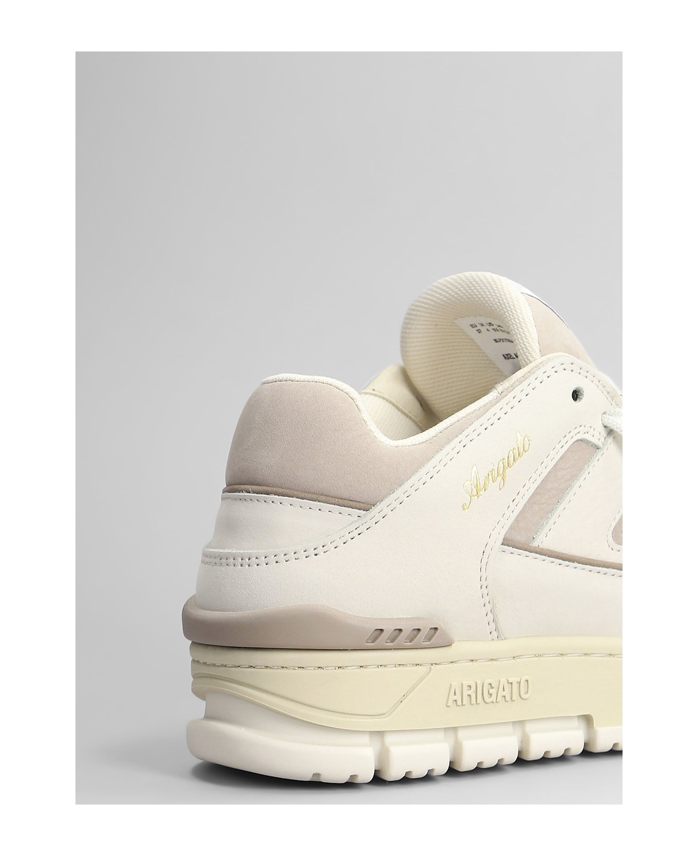 Axel Arigato Area Lo Sneaker Sneakers In Beige Nubuck - beige