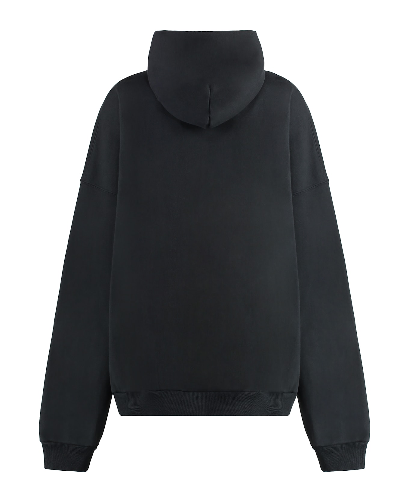 Balenciaga Cotton Hoodie - black