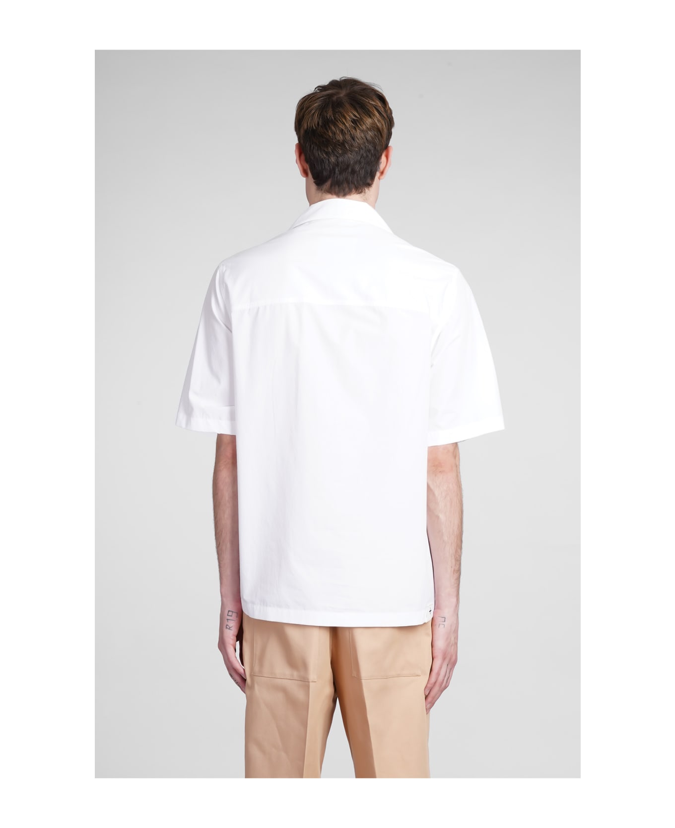 Jil Sander Shirt In White Cotton - White